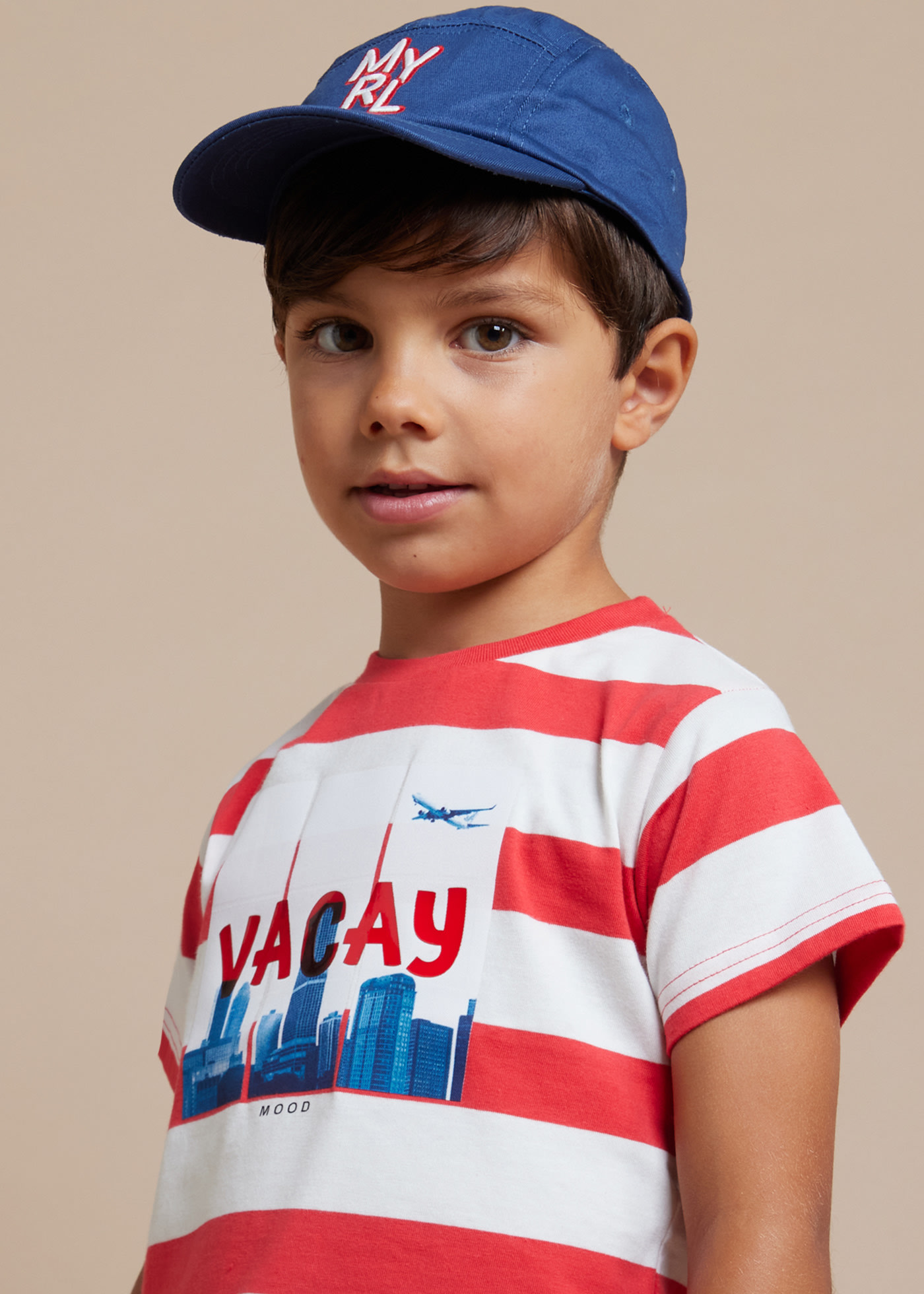 Playera rayas Better Cotton niño