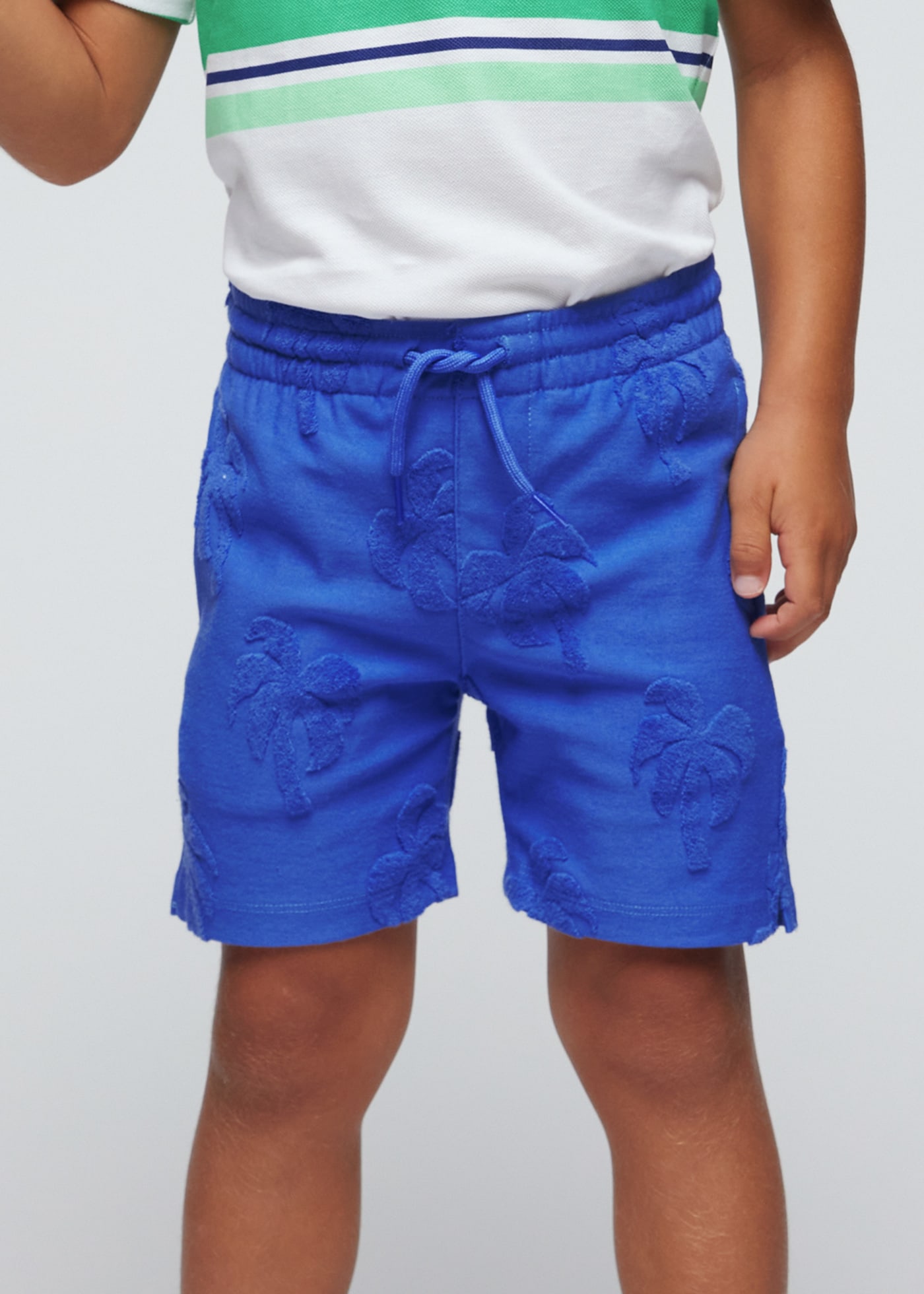 Boy Palm Tree Bermuda Shorts