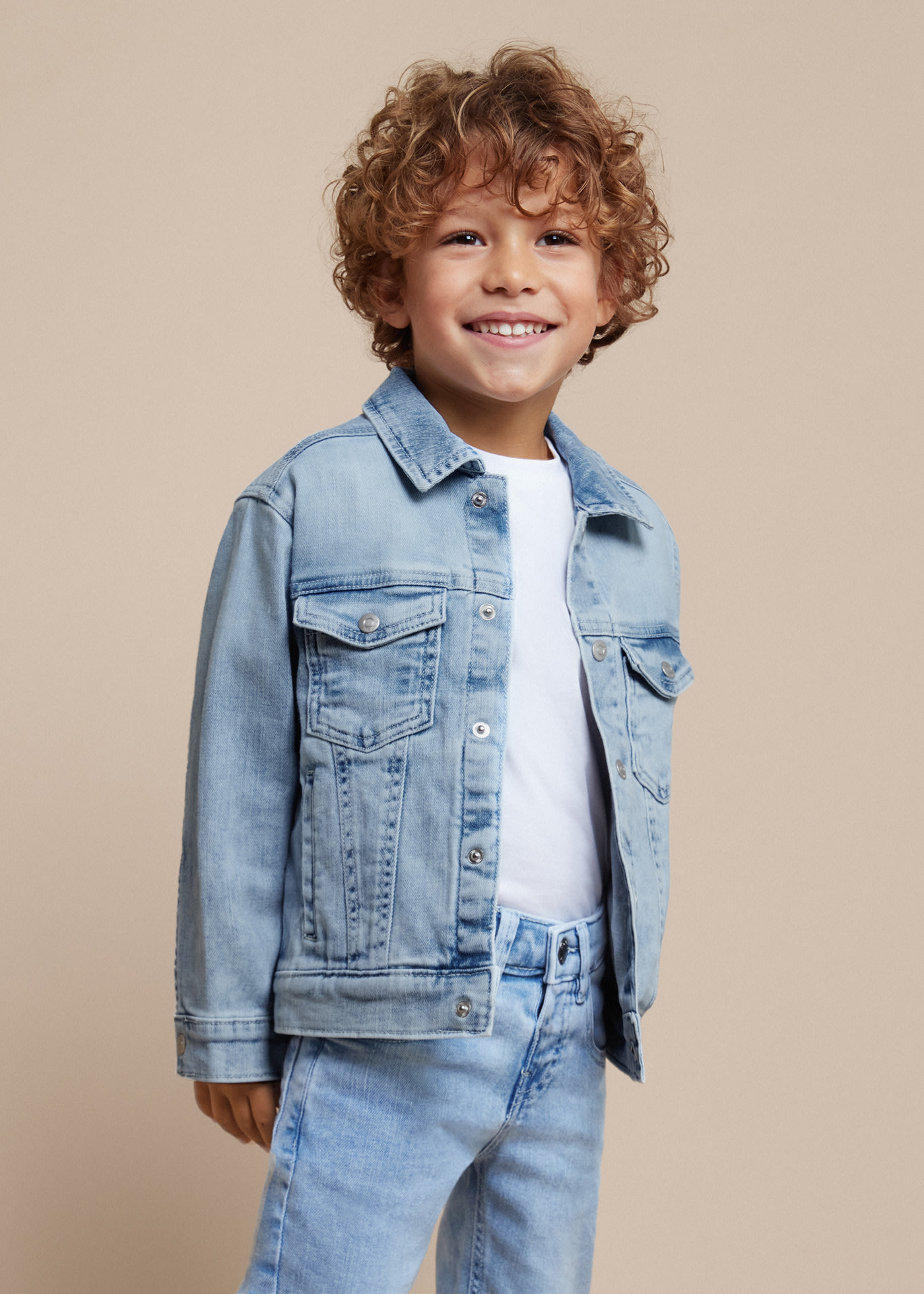 Cazadora denim Better Cotton niño