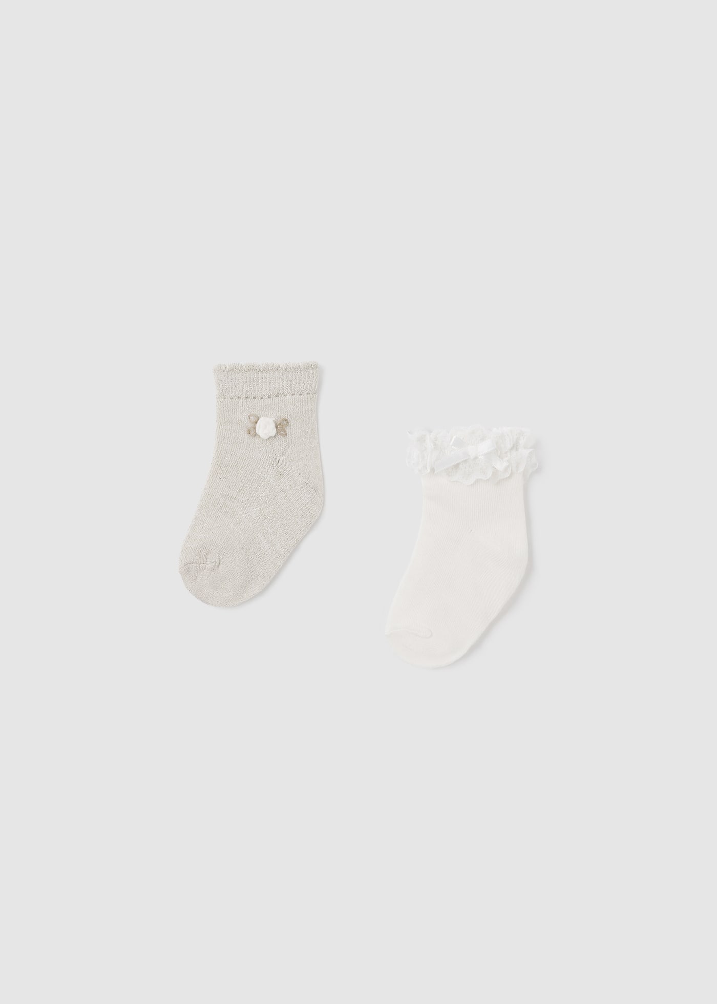 Socken Set 2-teilig festlich organische Baumwolle Baby