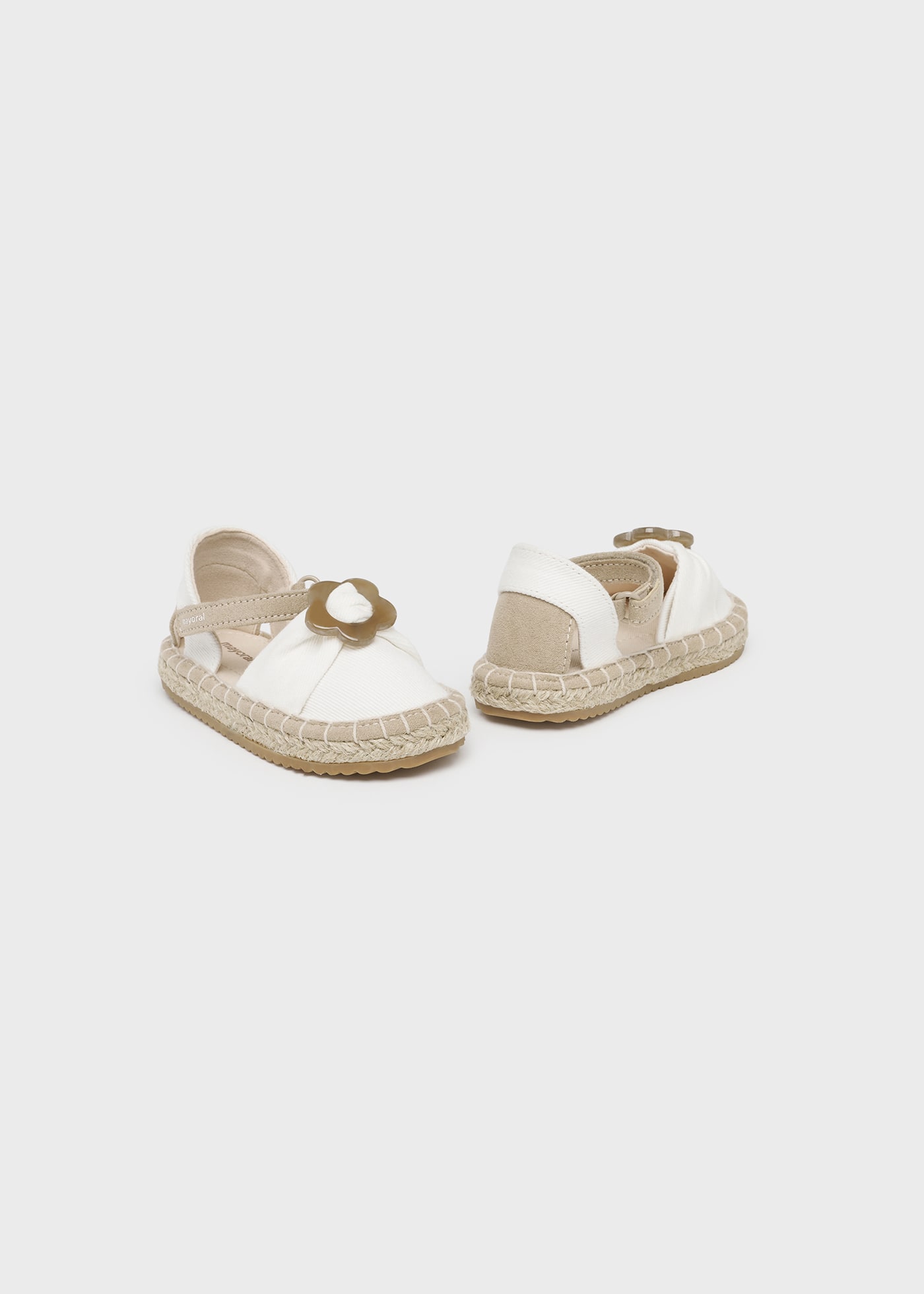 Espadrilles fleur bébé