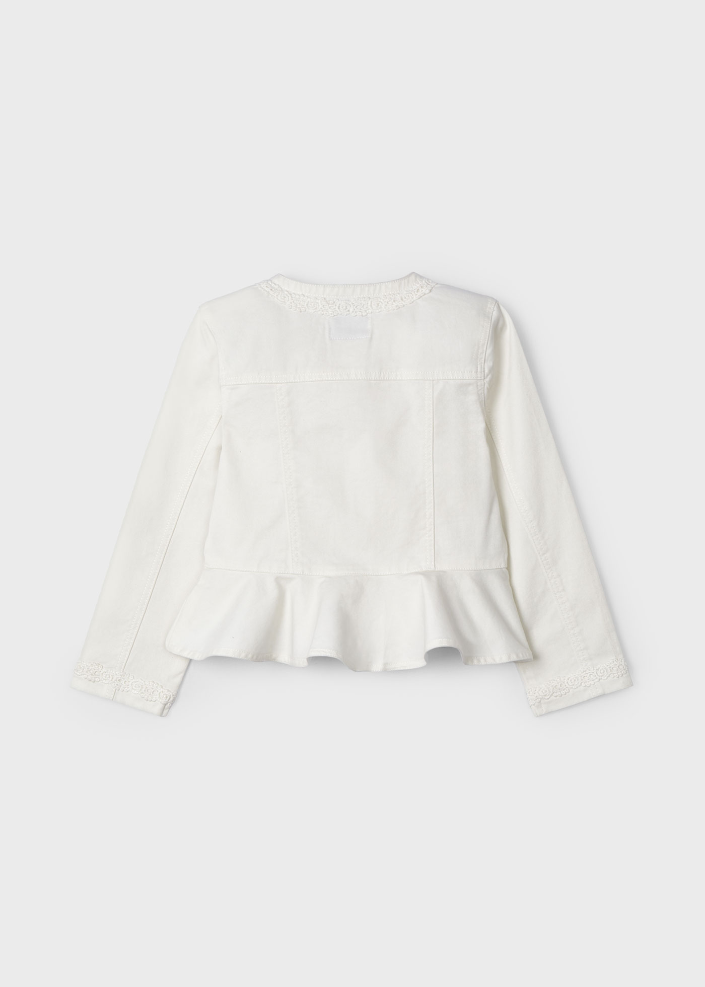 Veste en serge fille