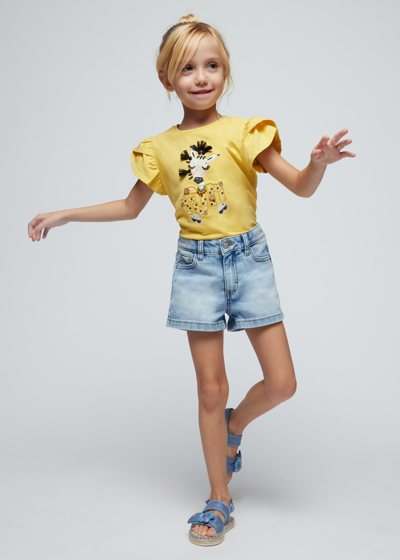 Jeans Shorts ecowash Mädchen