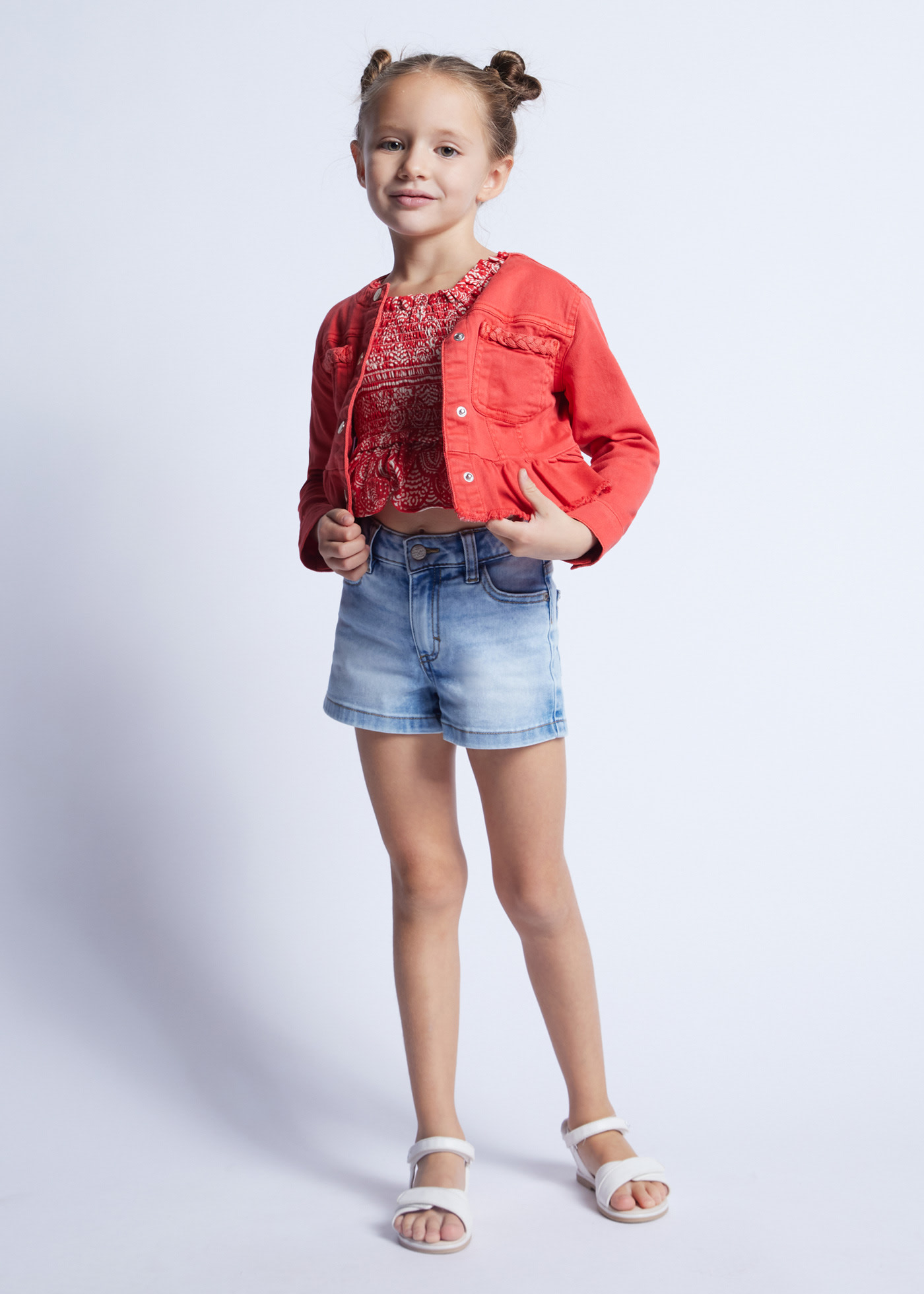 Girl ruffle jacket Better Cotton