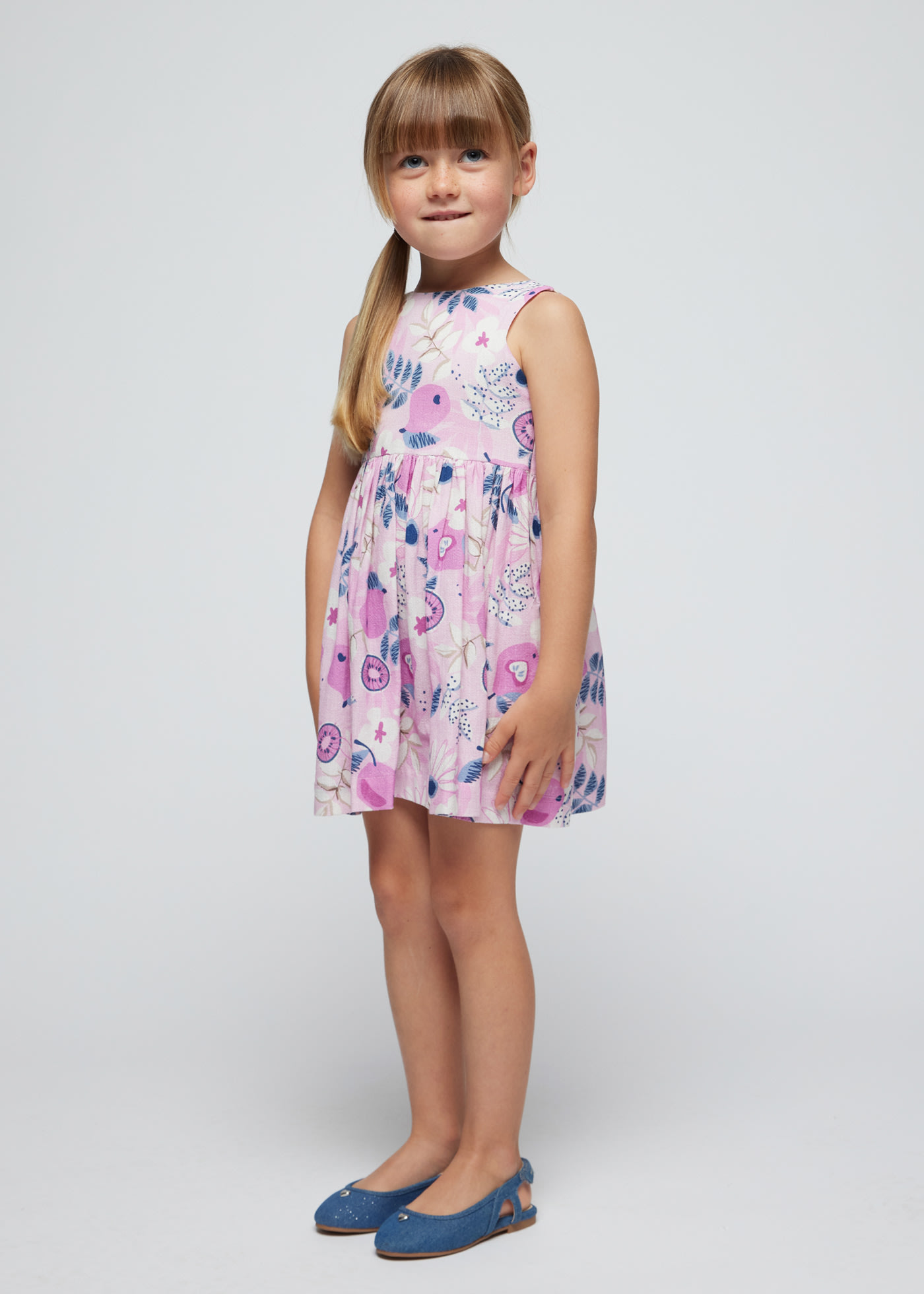 Girl Print Dress