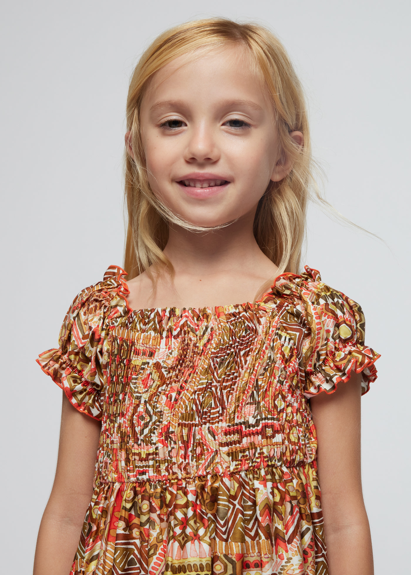 Kleid gesmokt Better Cotton Mädchen