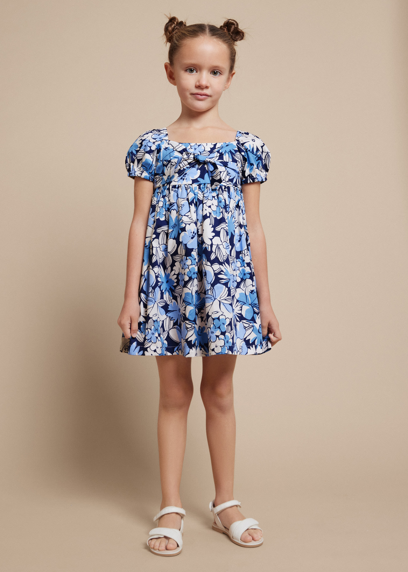 Girls printed dress Better Cotton