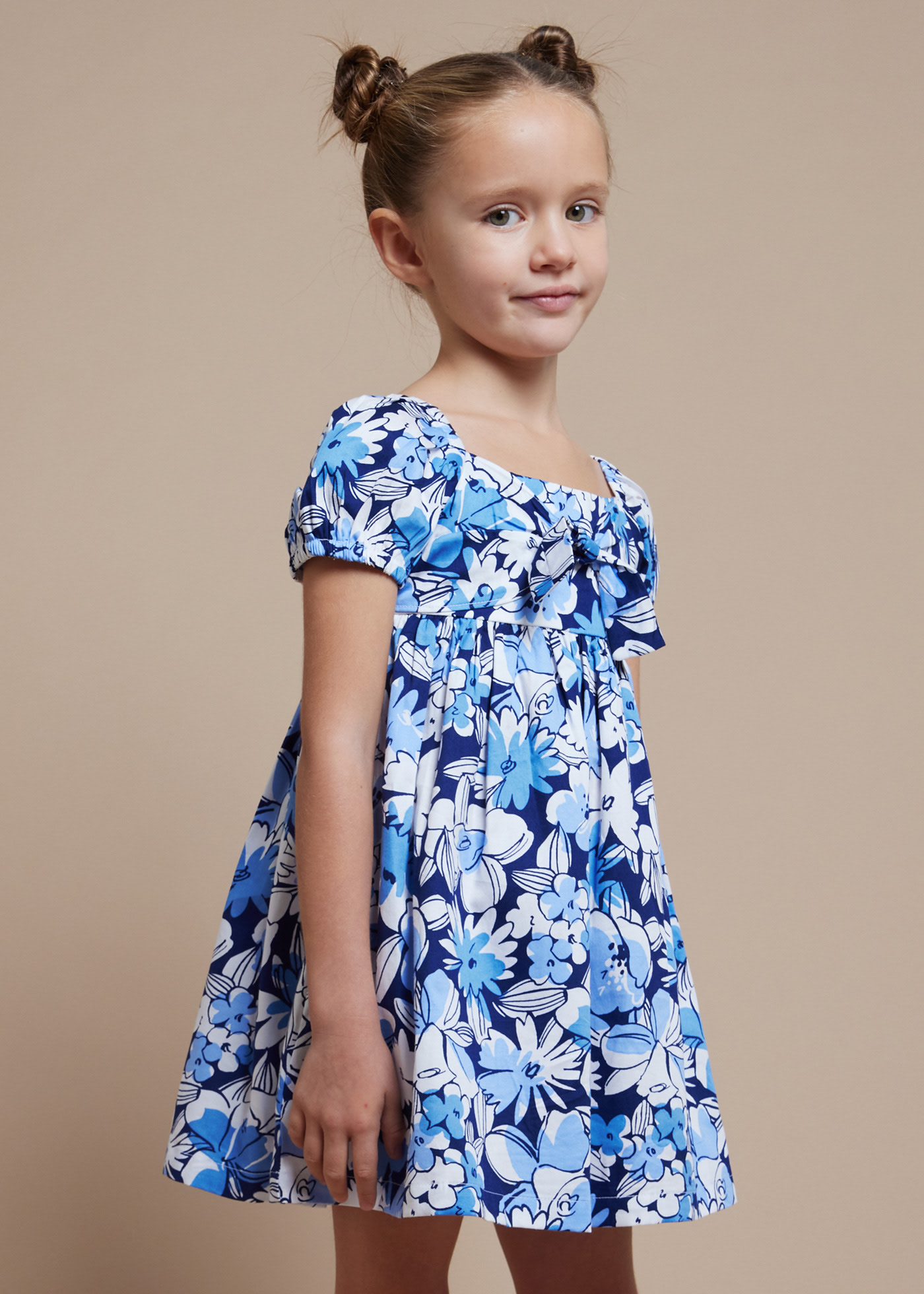 Girls printed dress Better Cotton