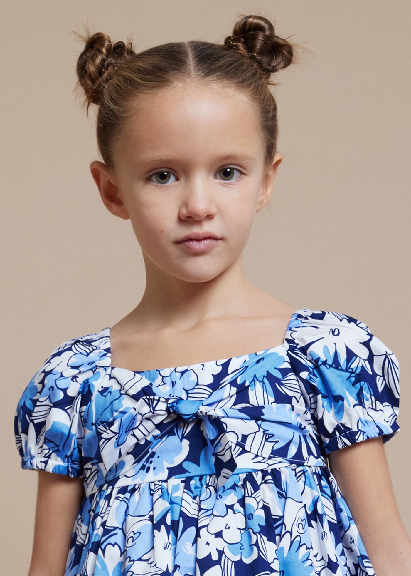 Girls printed dress Better Cotton