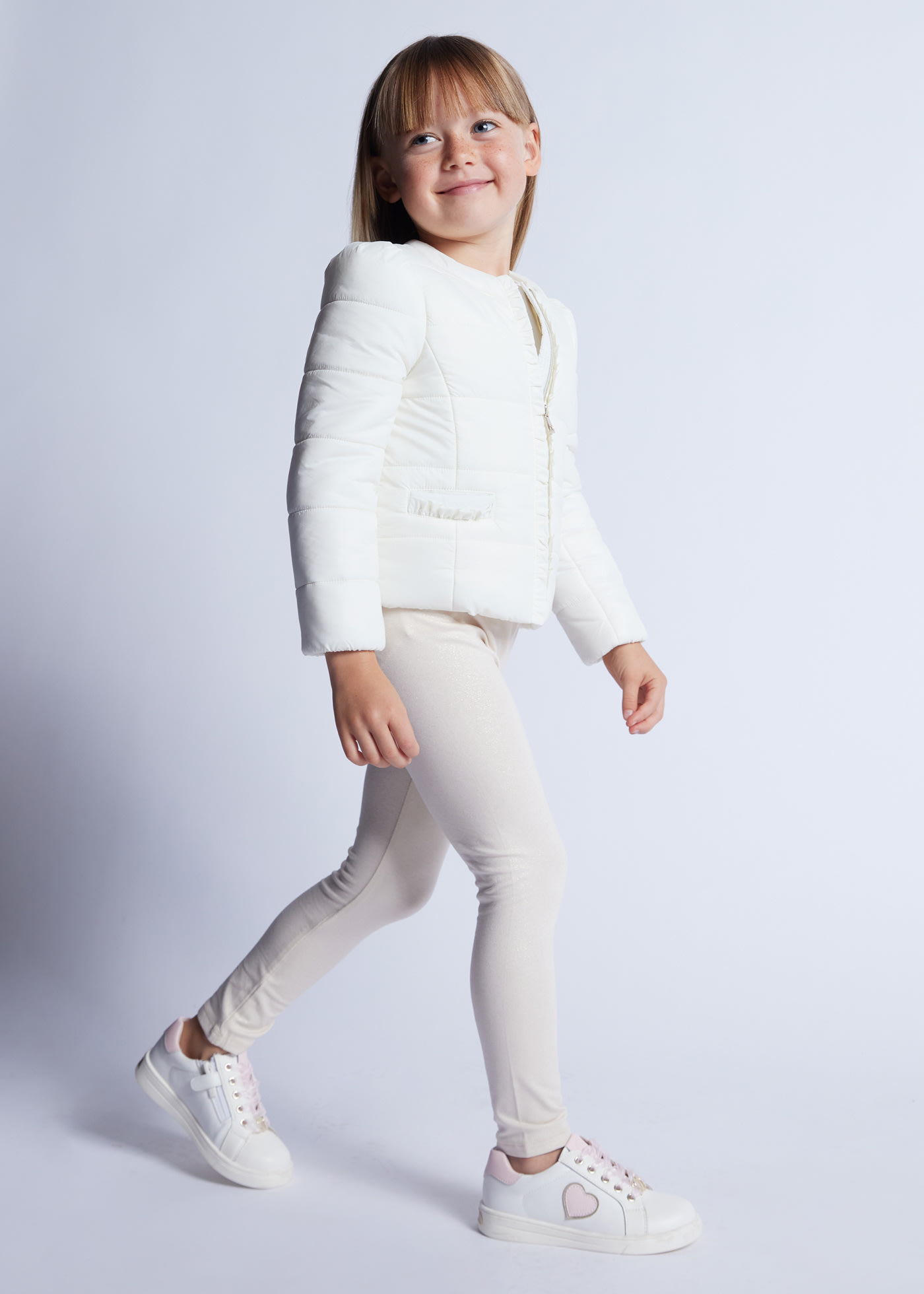Girls lightweight quilted jacket
