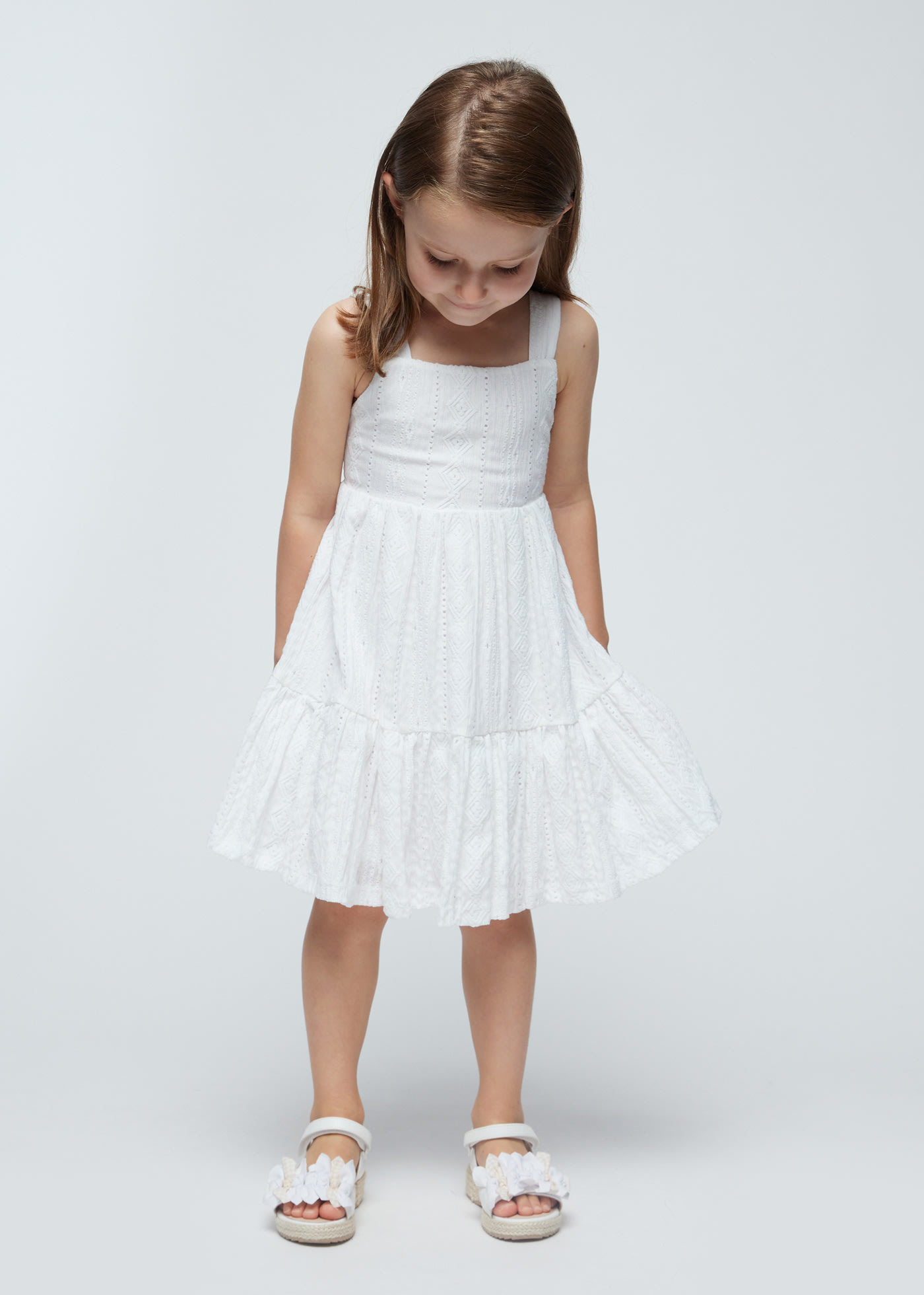 Girl Embossed Dress