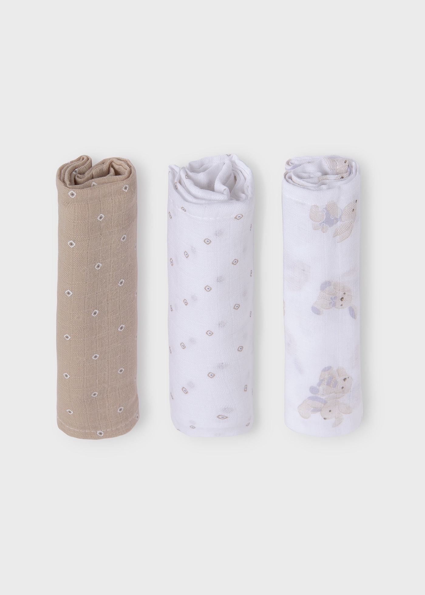 Baby 3-pack muslin Better Cotton