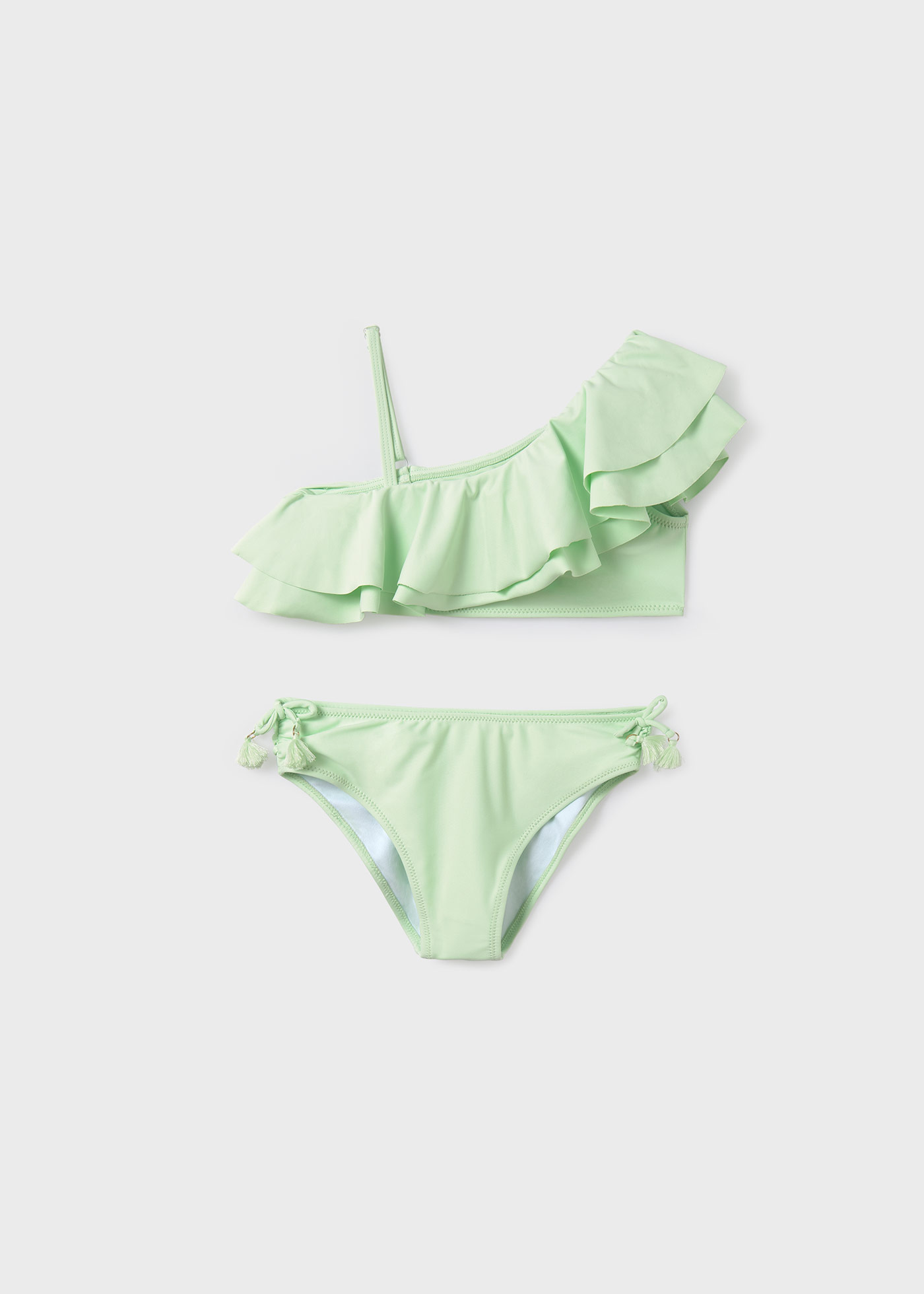 Girls asymmetrical bikini set