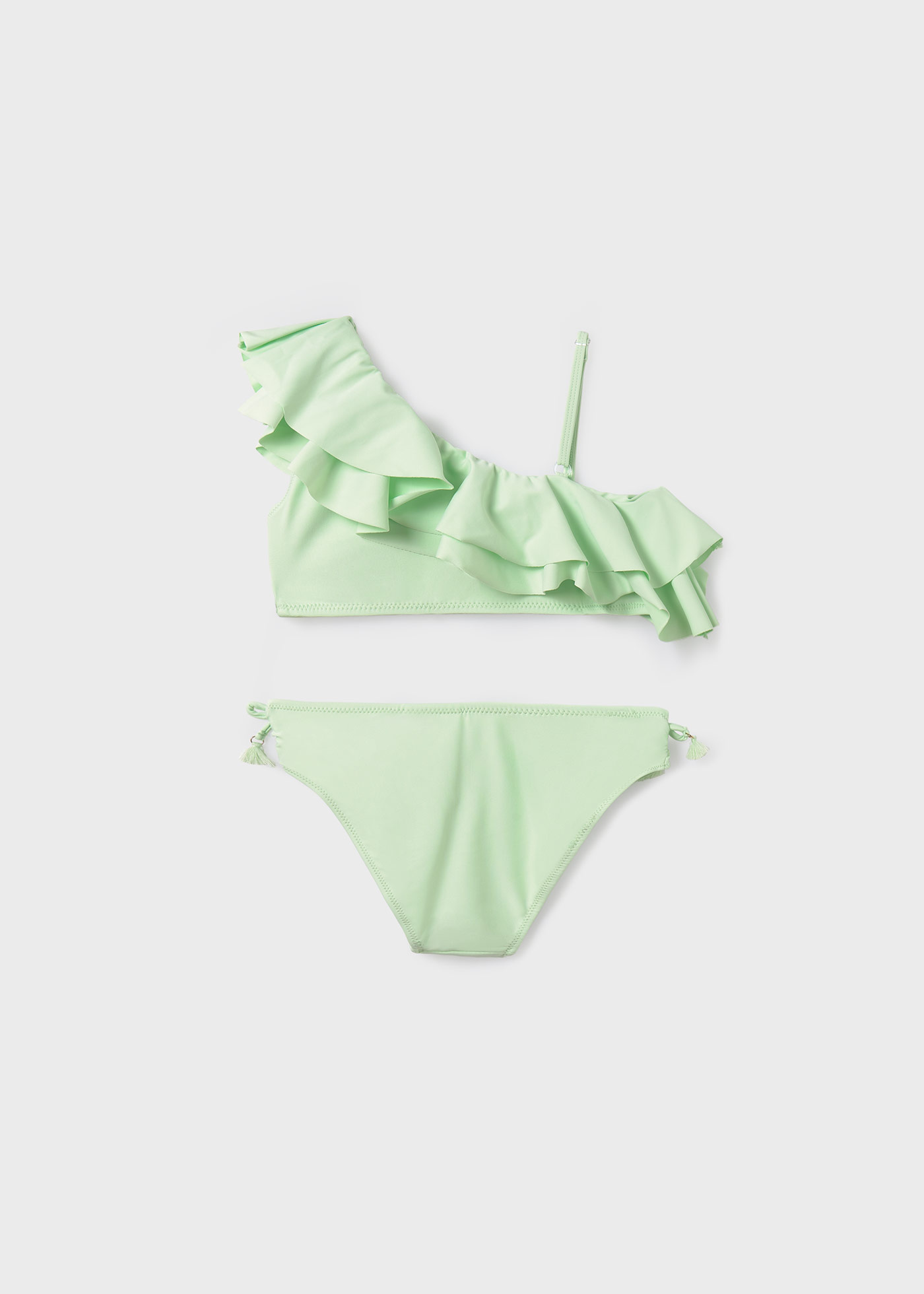 Girls asymmetrical bikini set