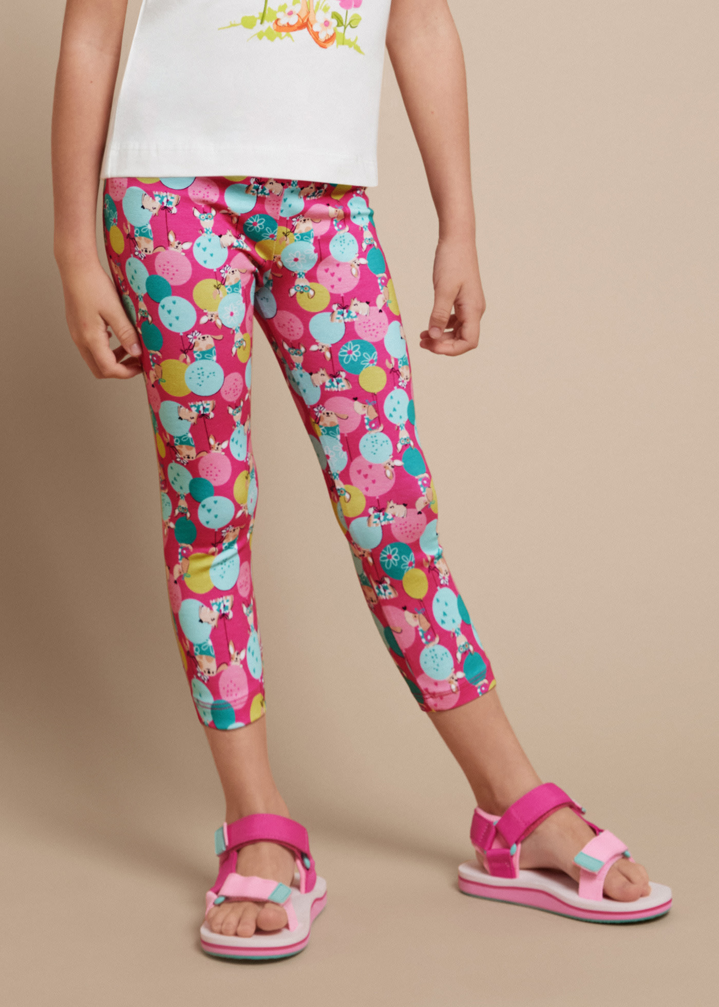 Legging pirata estampado Better Cotton niña