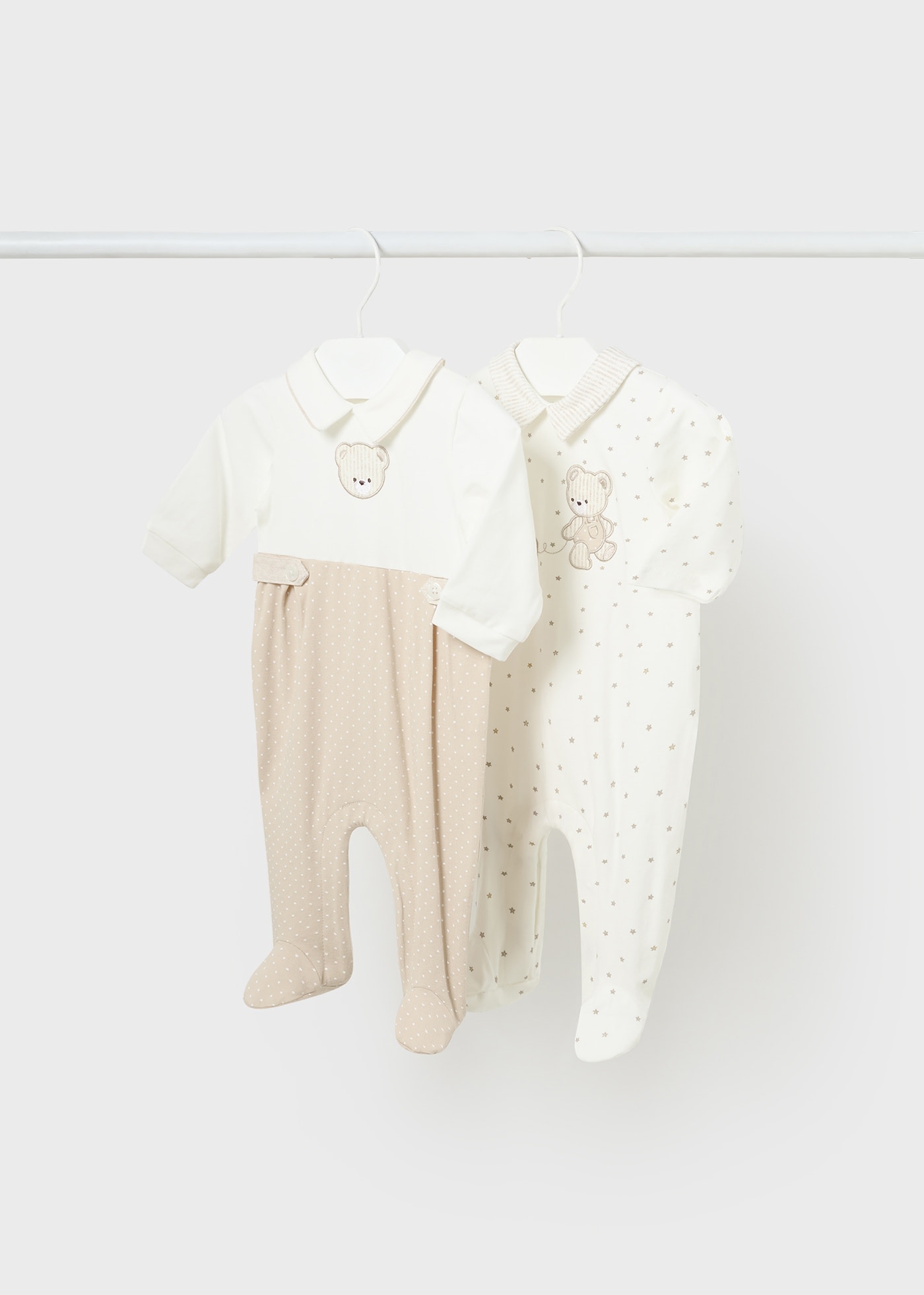 Set 2 pigiami lunghi Better Cotton neonata