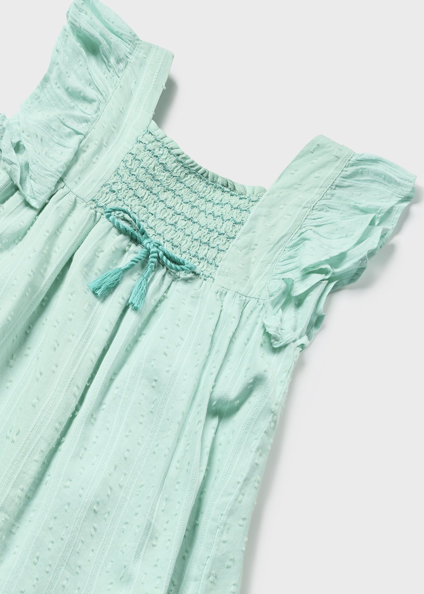 Baby smocked romper