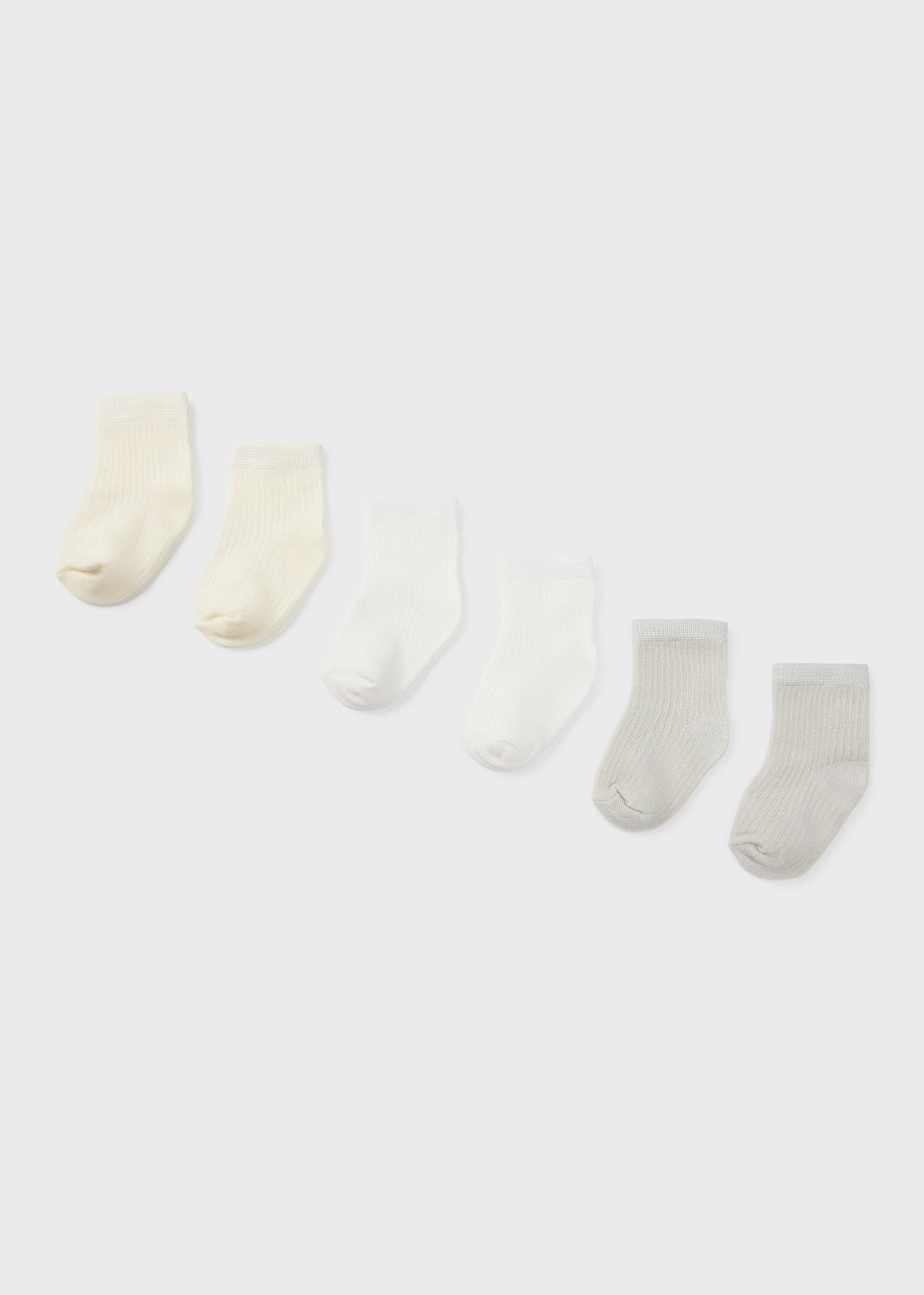 Newborn Set of 6 Socks LENZING™ ECOVERO™ Viscose