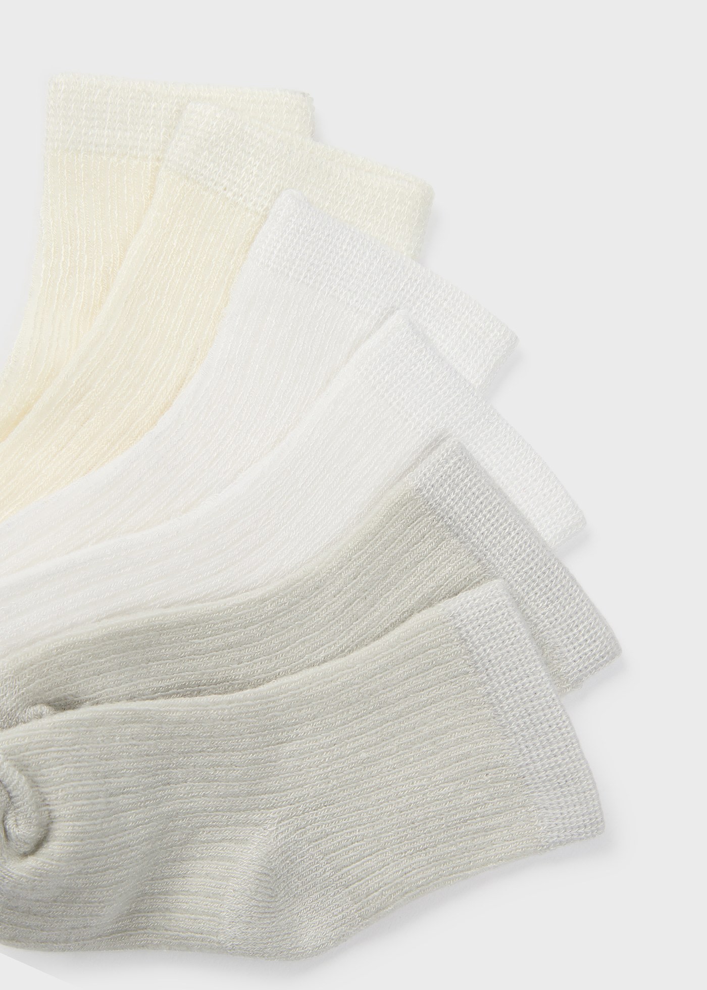 Комплект 6 чифта чорапи LENZING™ ECOVERO™ за новородено