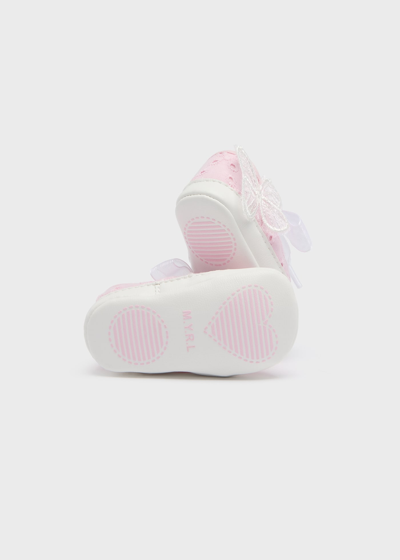 Newborn pink shoes sale