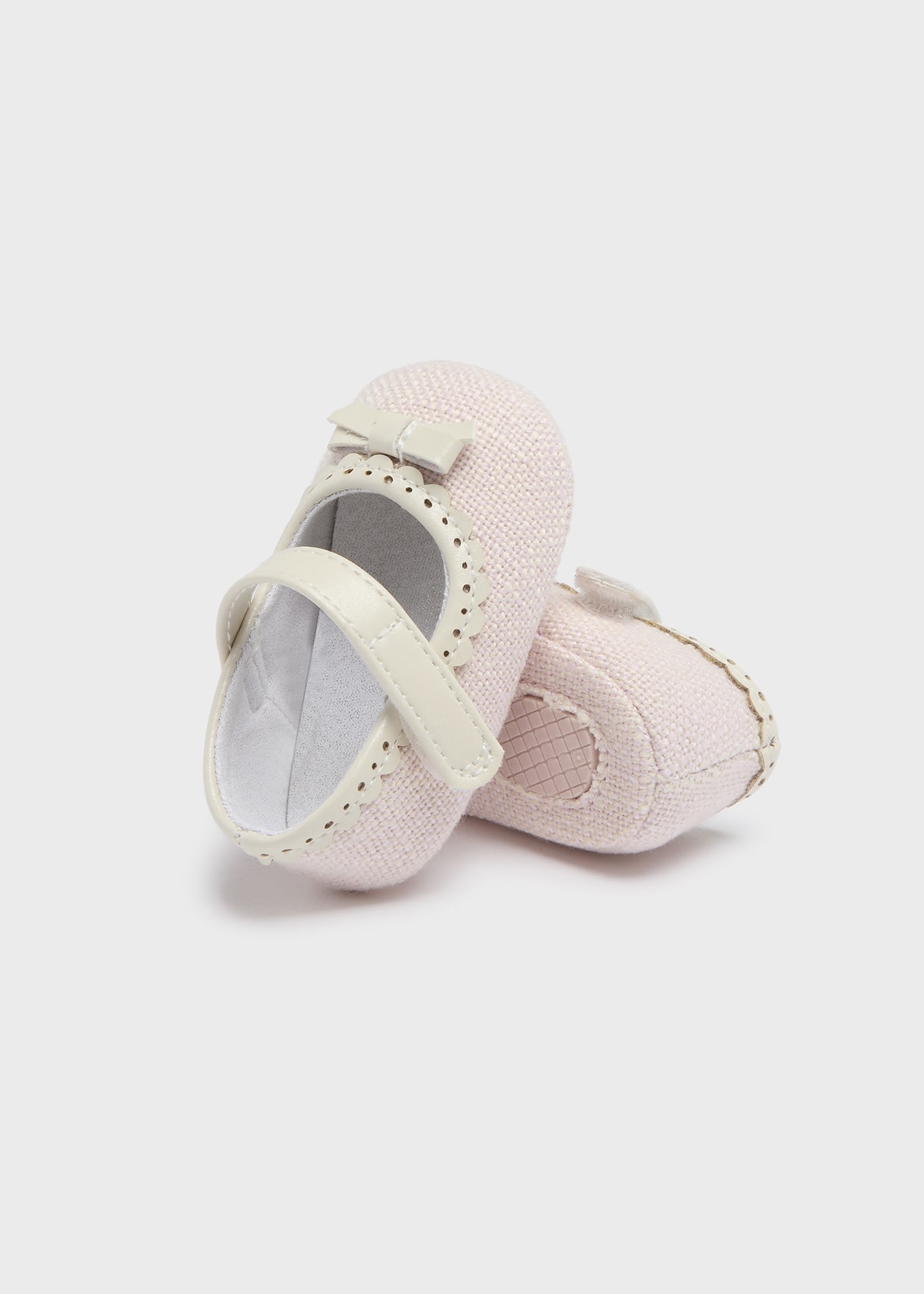 Zapatos textura recién nacido
