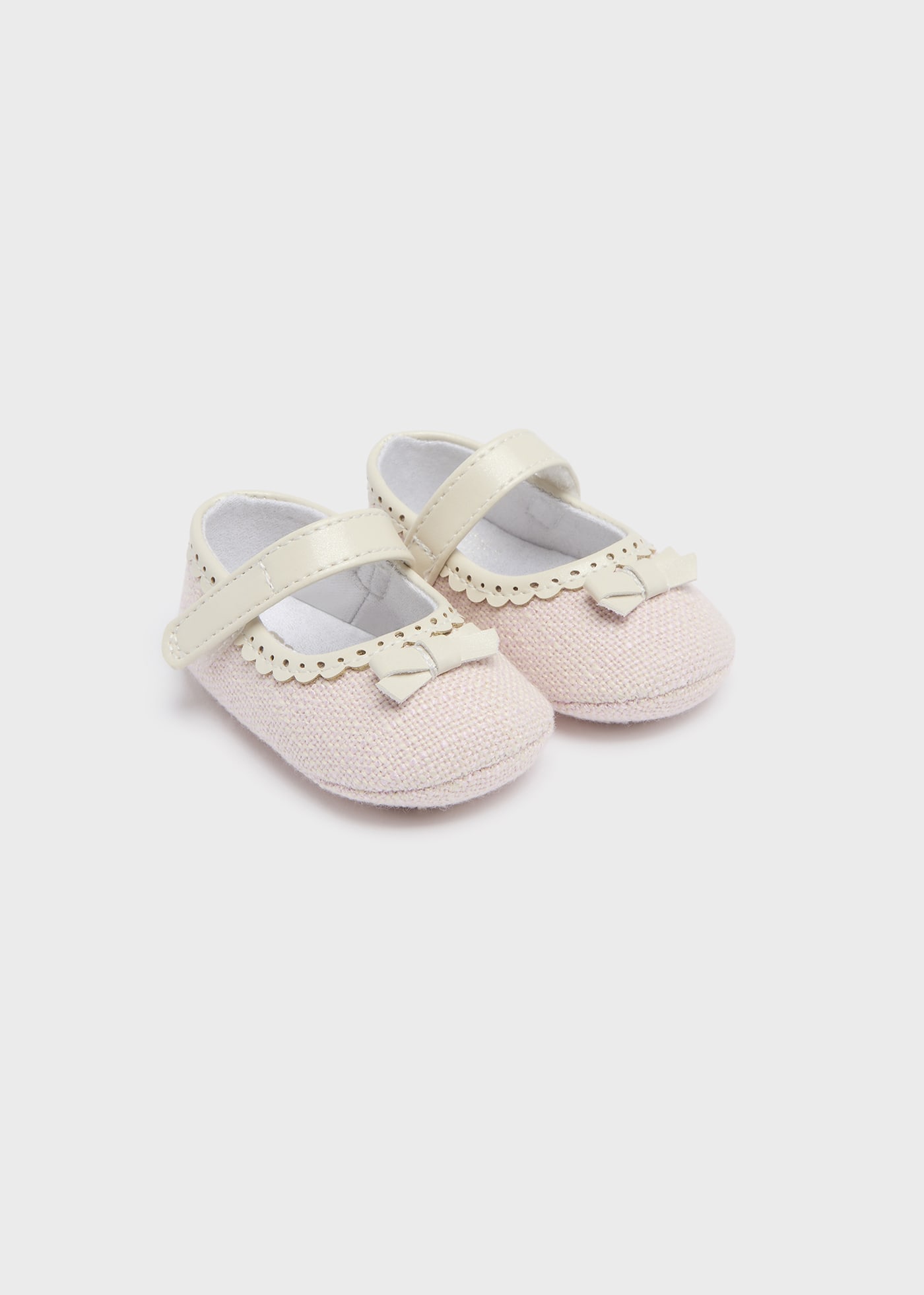 Zapatos textura recién nacido