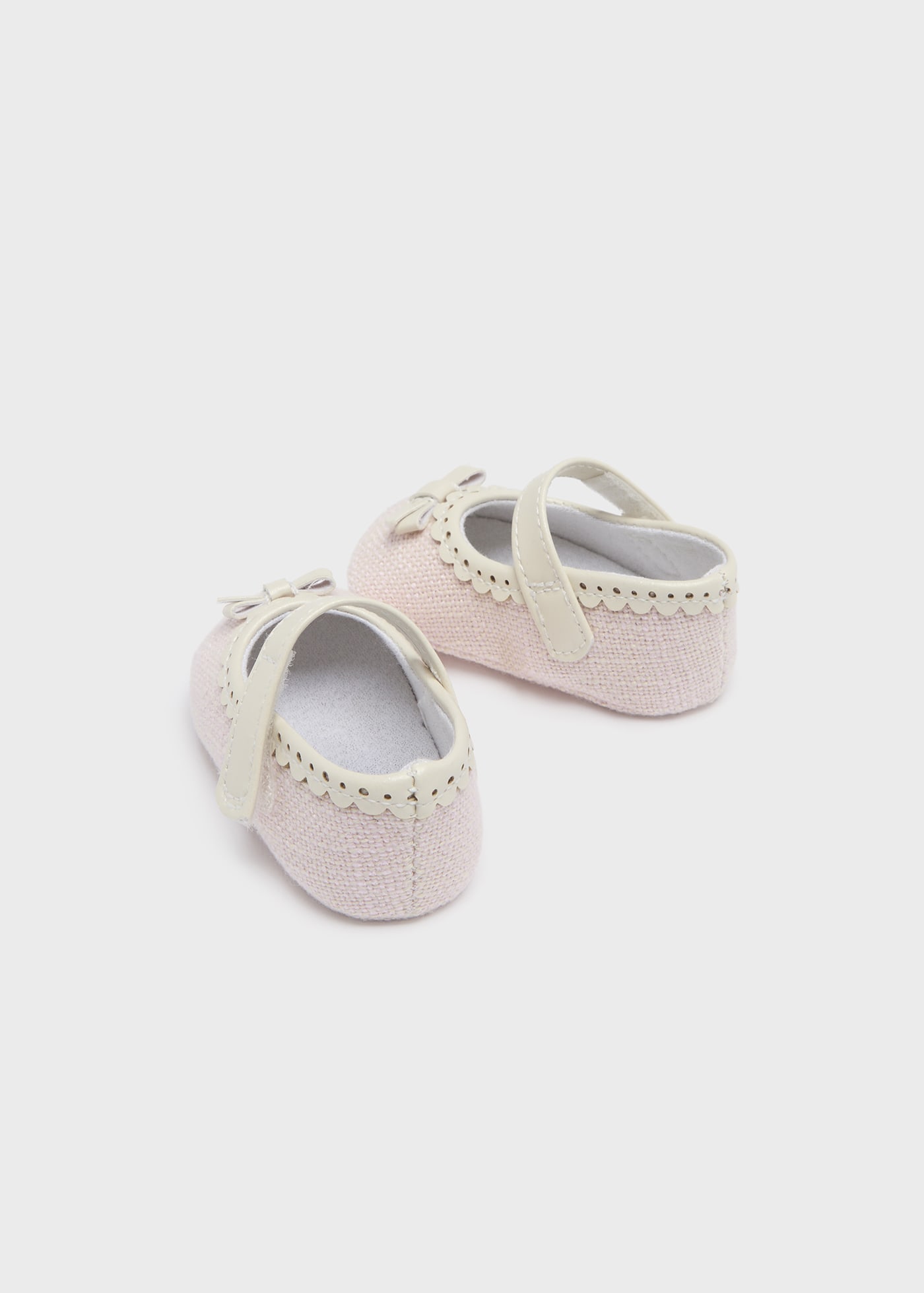 Newborn Textured Mary Janes