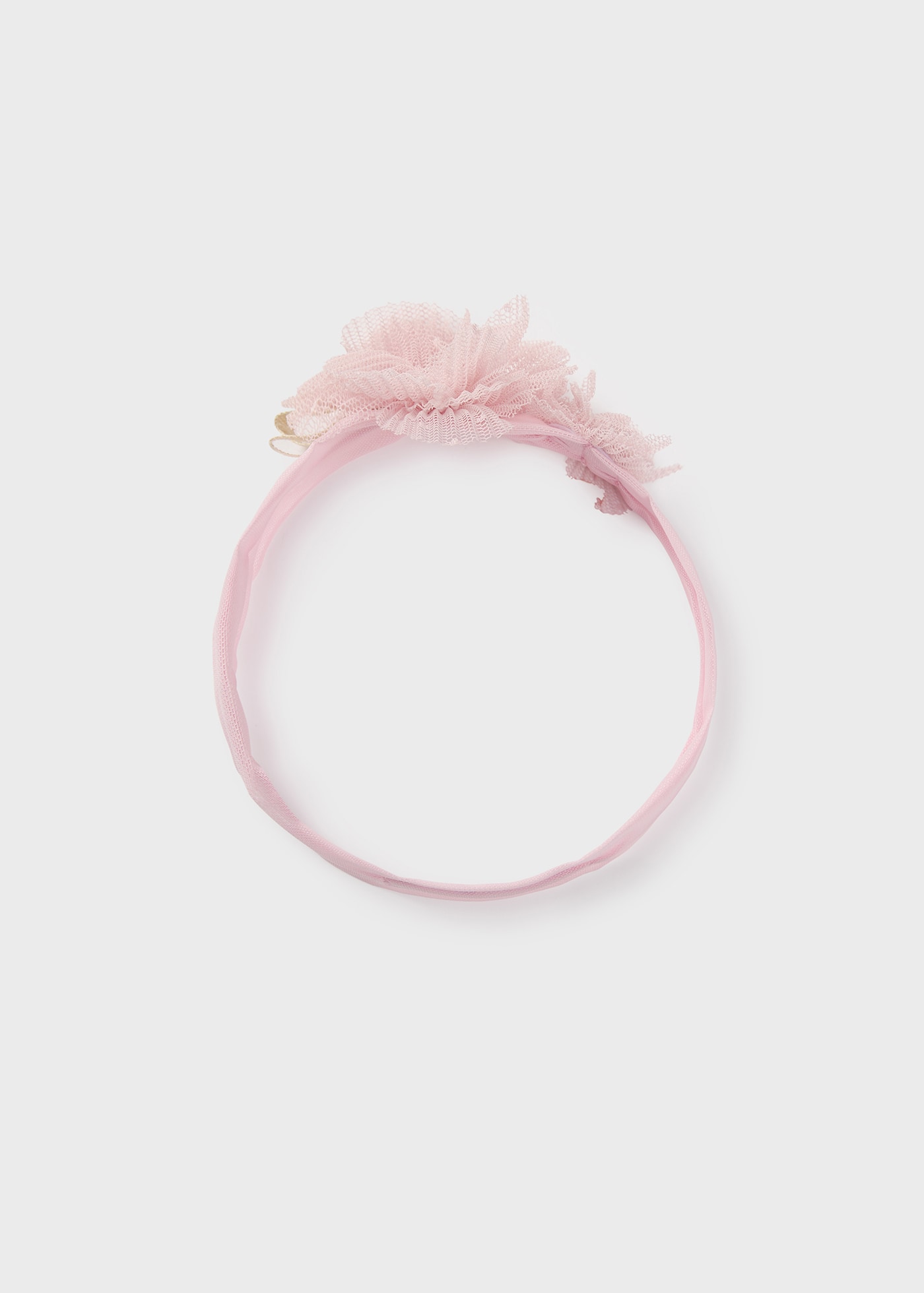 Baby tulle floral headband