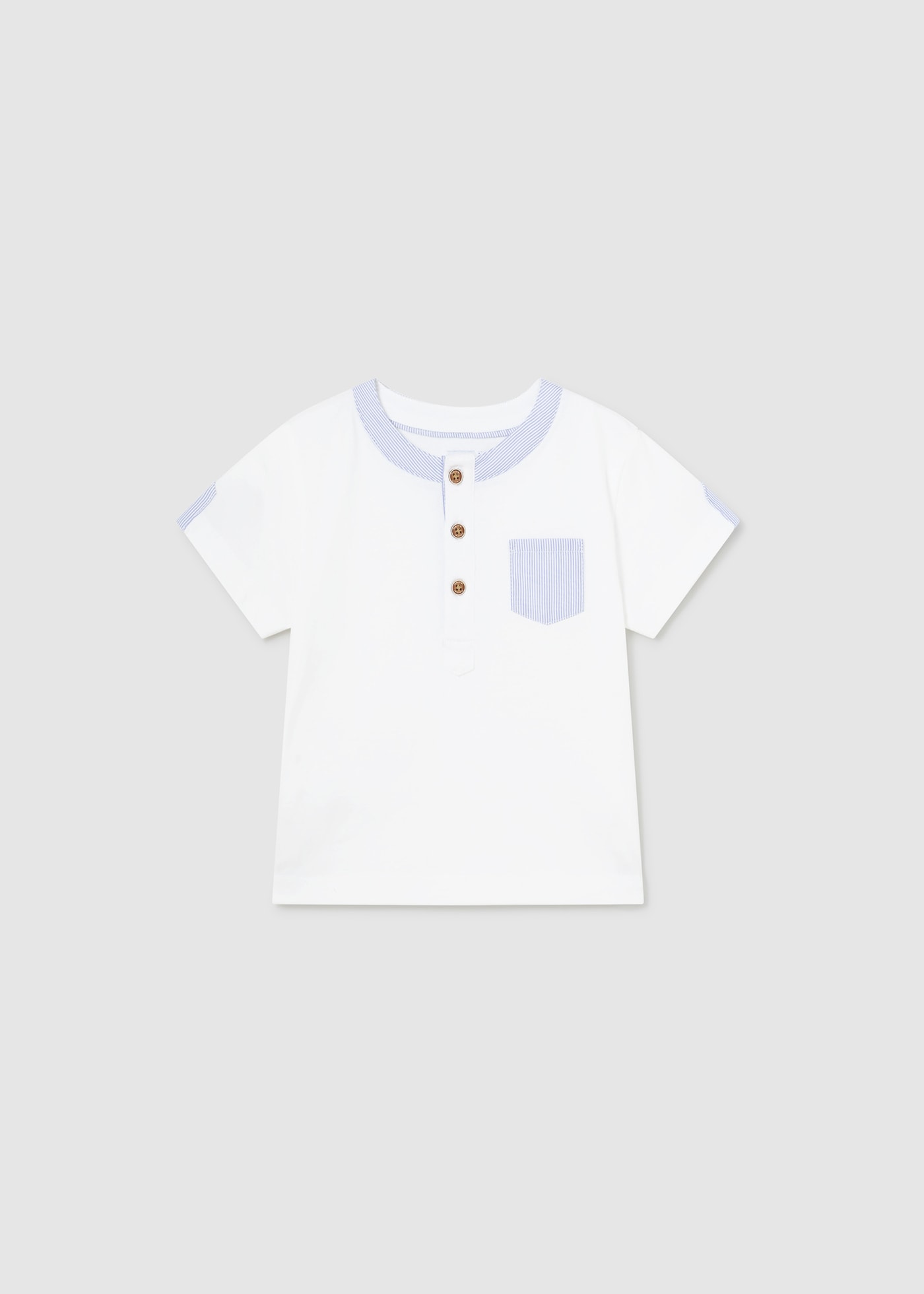 Baby Grandad Collar T-Shirt Better Cotton