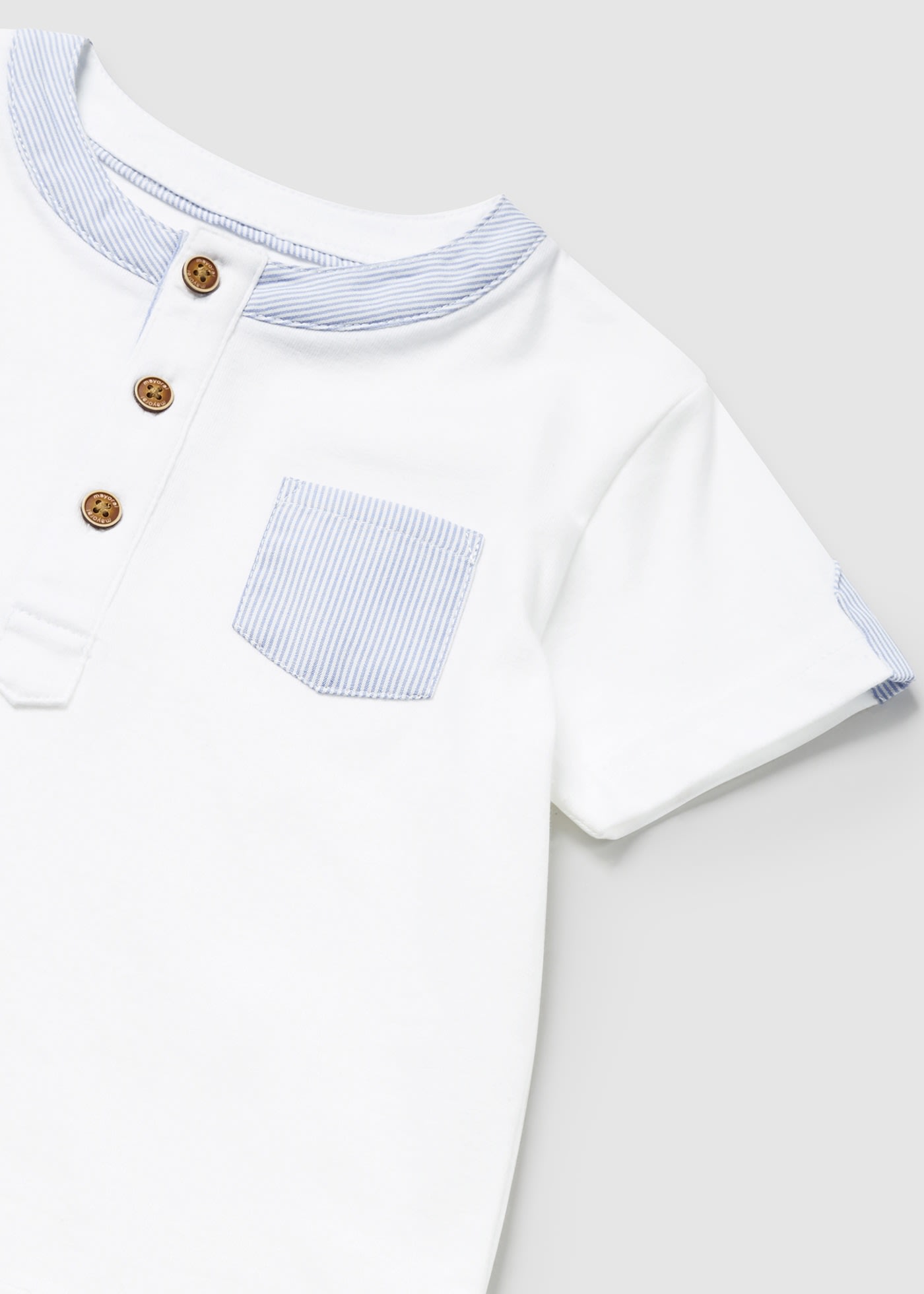 Baby Grandad Collar T-Shirt Better Cotton