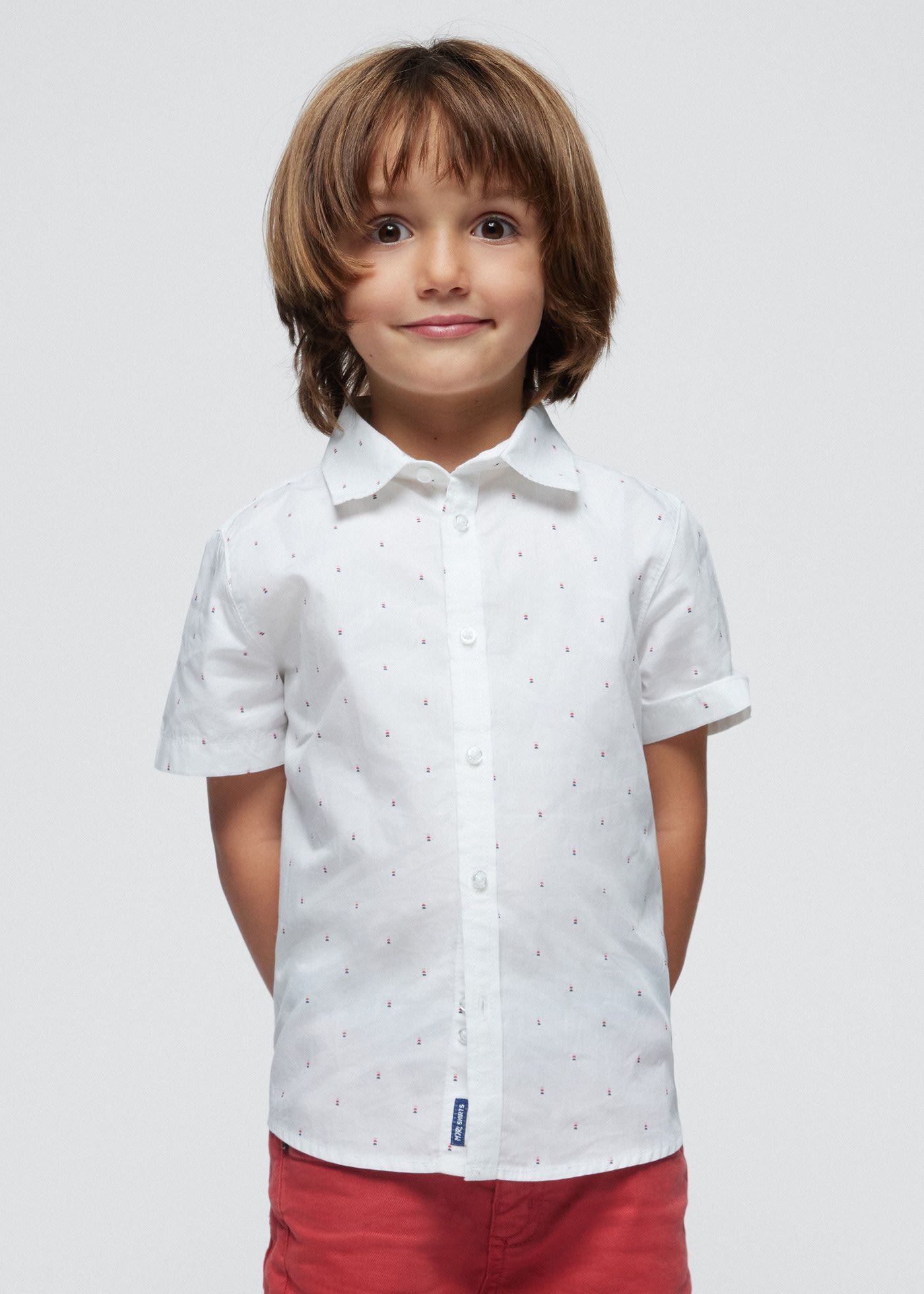 Camicia stampata Better Cotton bambino