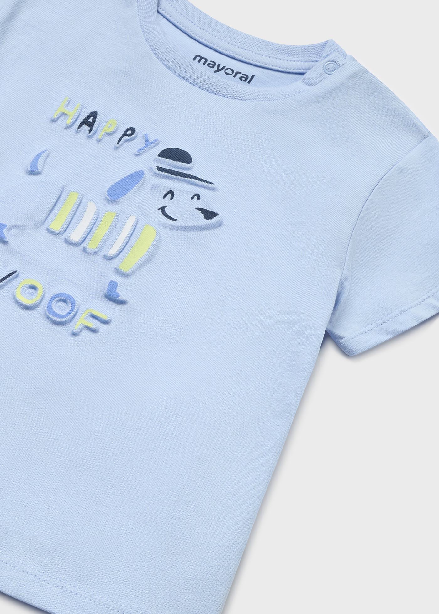 Baby embossed t-shirt Better Cotton
