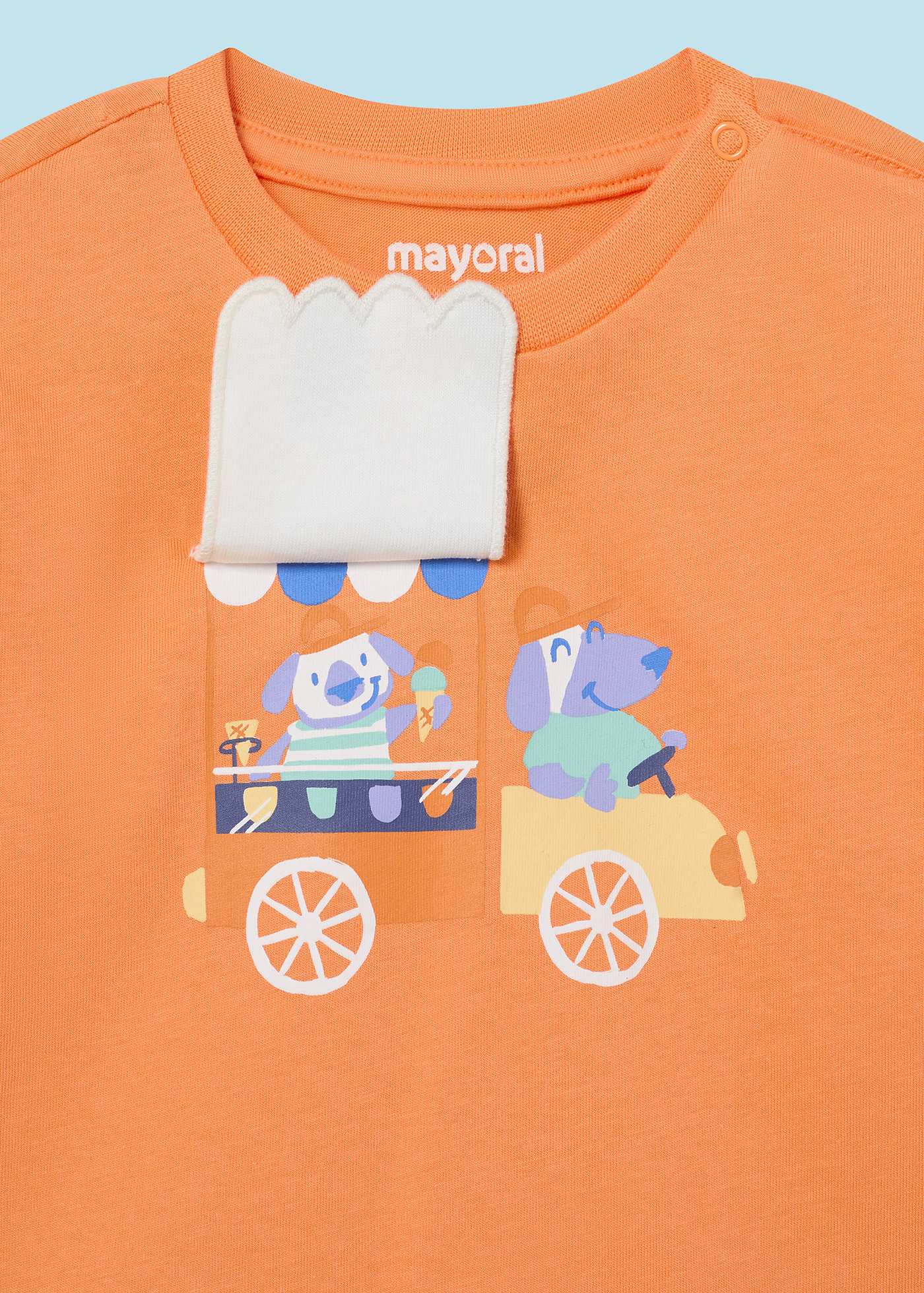 T-shirt interactif oversize Better Cotton bébé
