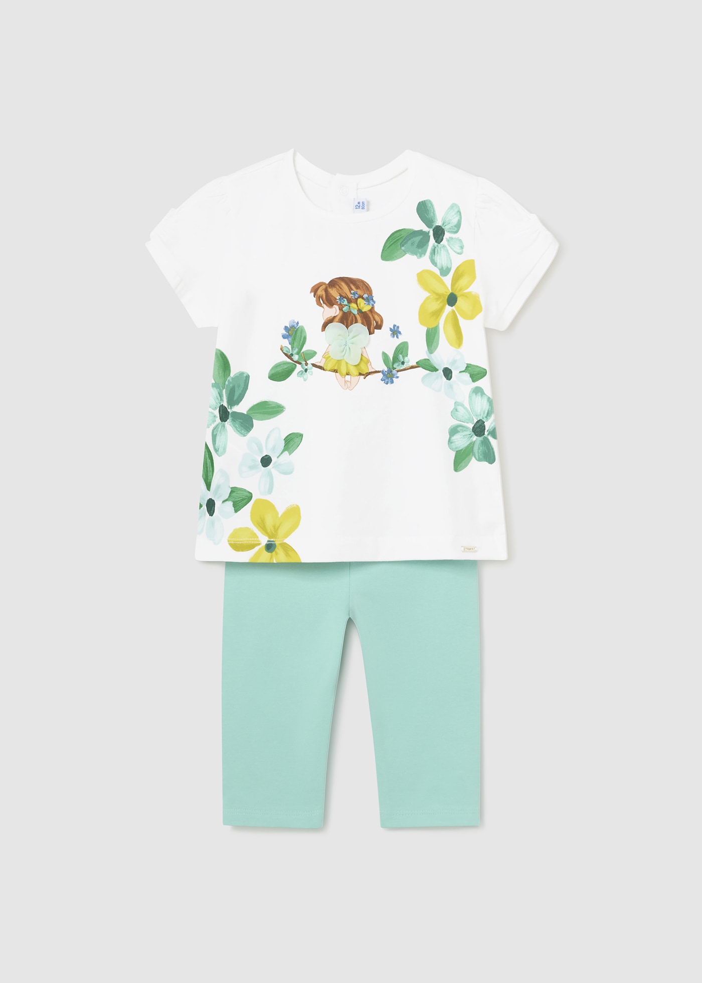 Baby 2-piece printed set Better Cotton
