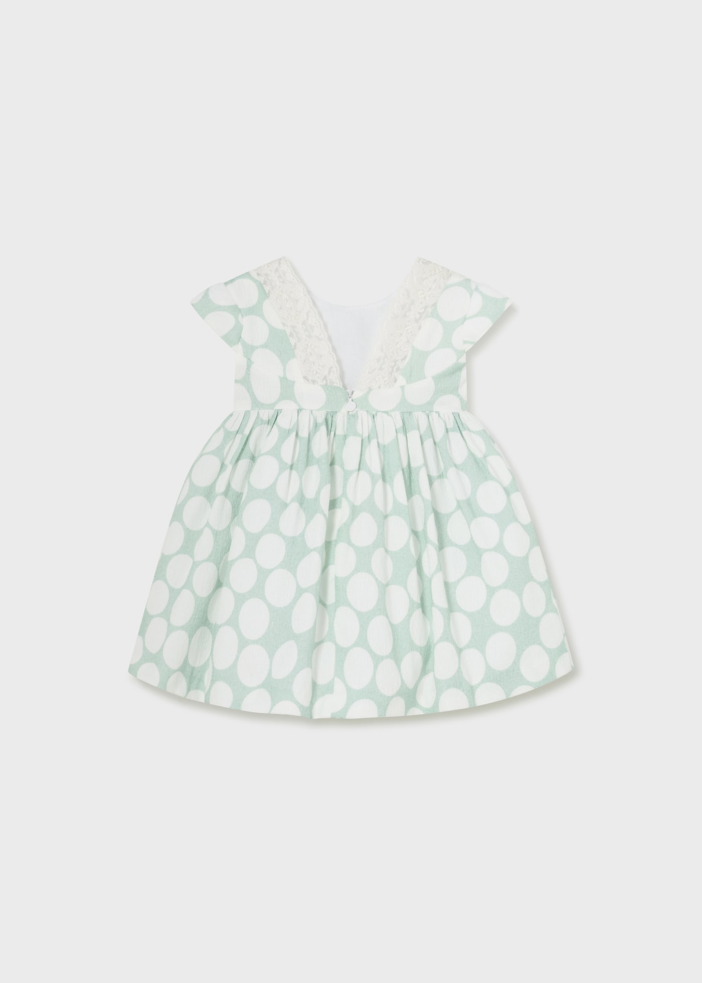 Baby Jacquard Polka Dot Dress