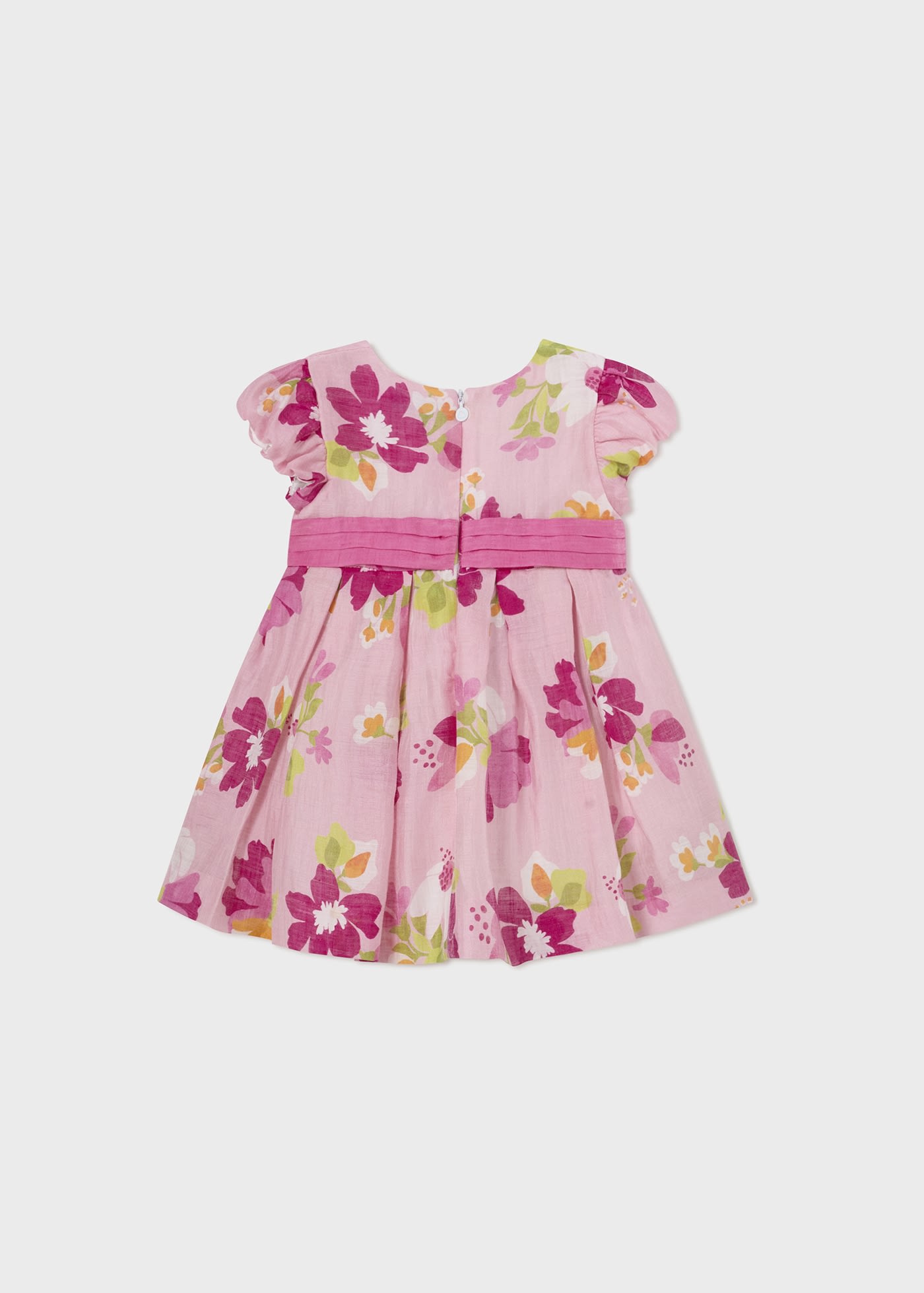 Baby Floral Linen Dress