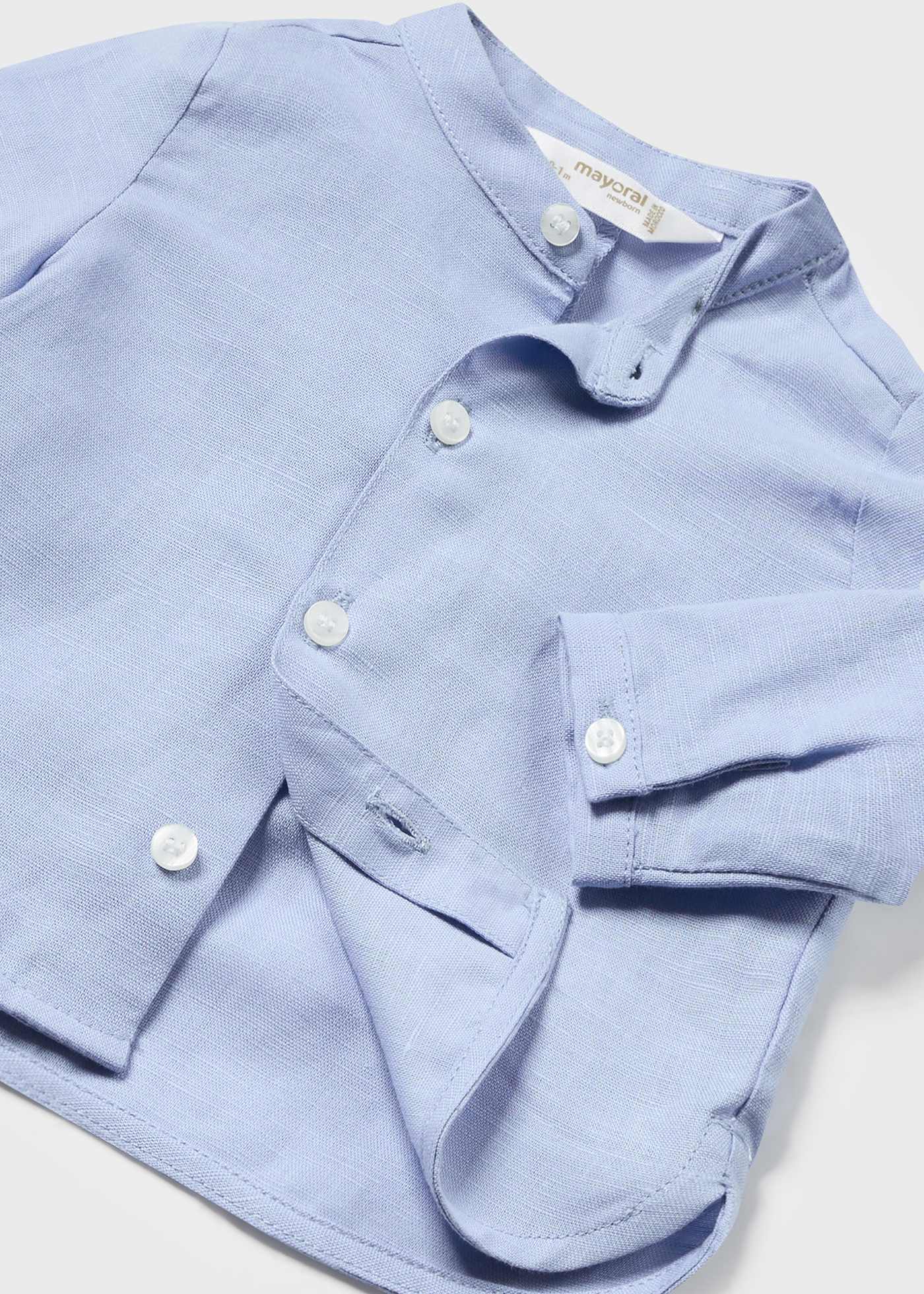 Camicia lino neonato store