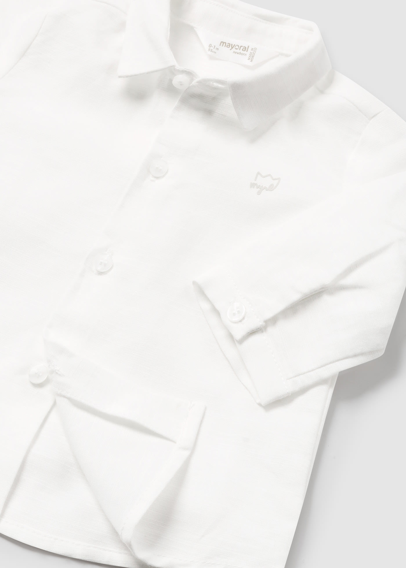 Newborn shirt and bow tie Better Cotton
