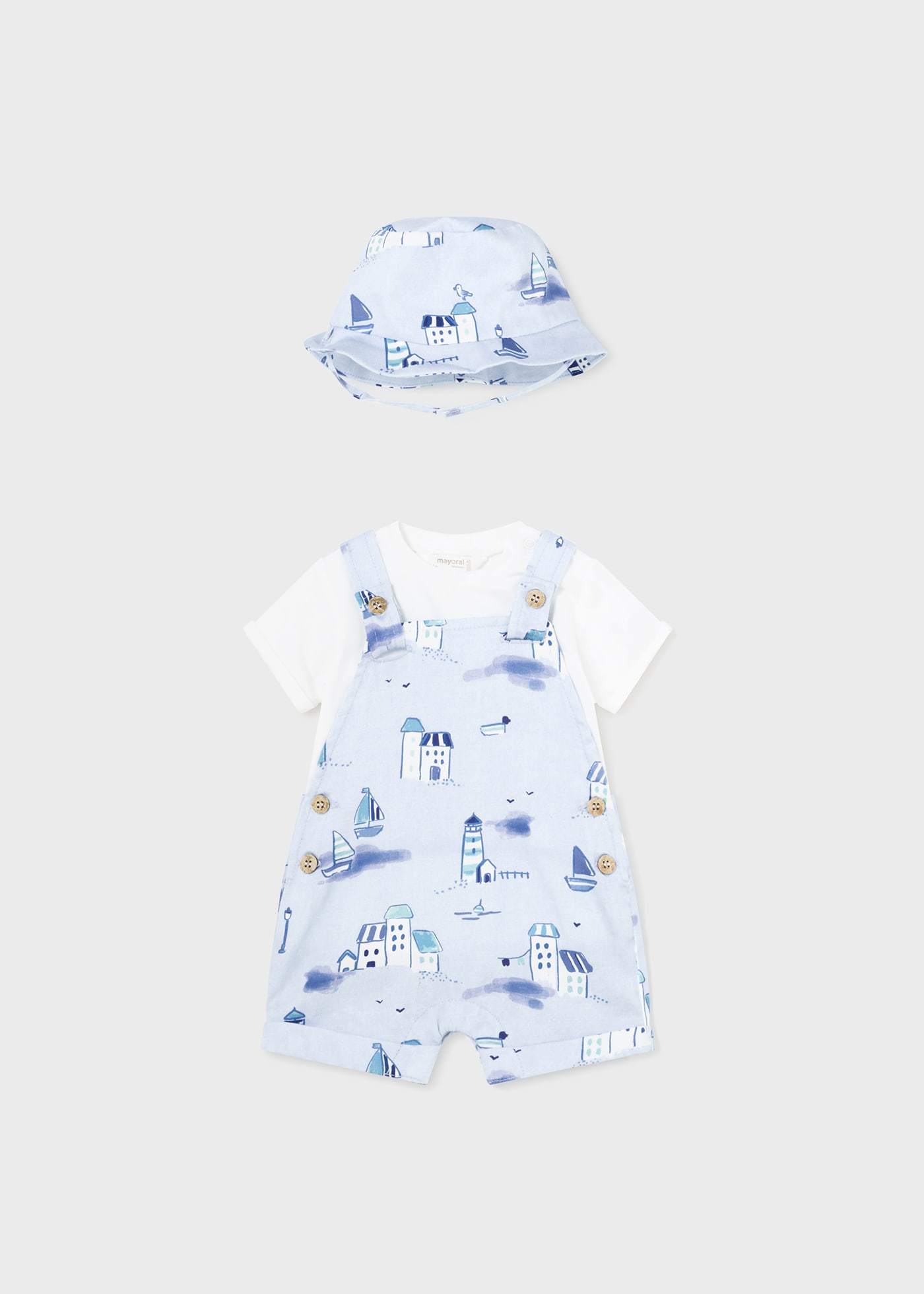 Newborn 3-piece printed set