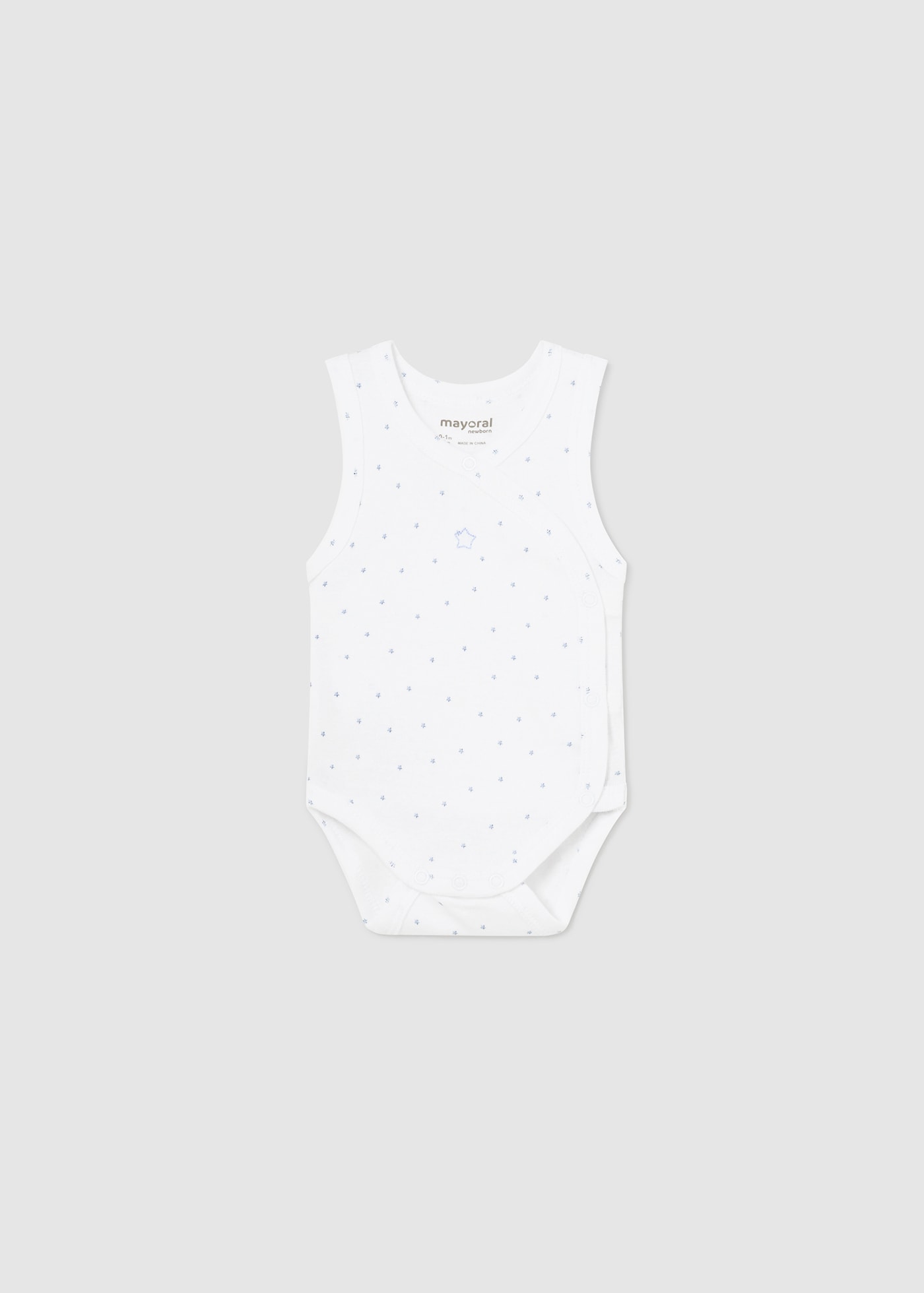 Body na ramiączka Better Cotton dla noworodka