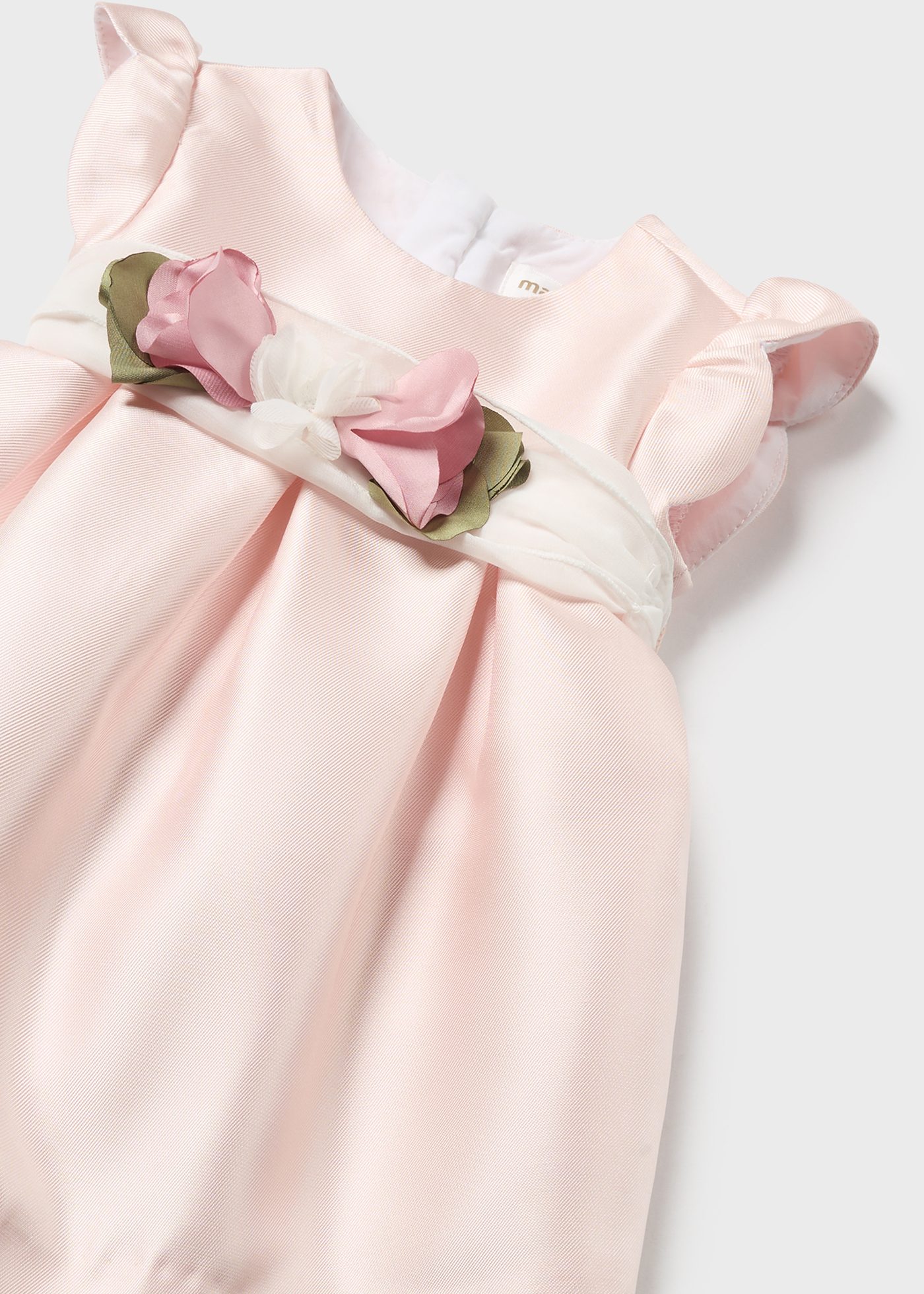 Robe avec bloomer mikado nouveau-né