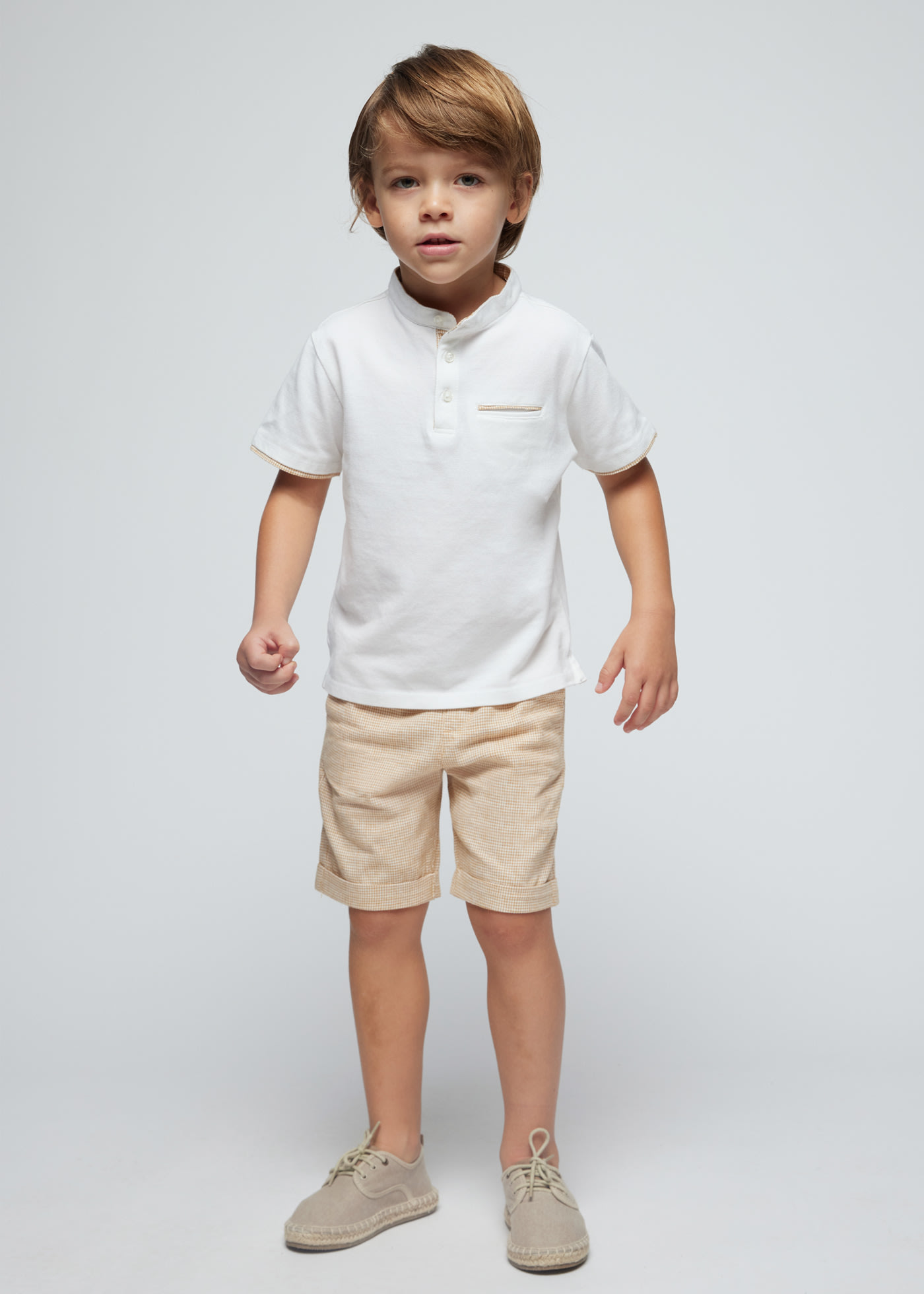 Conjunto 2 piezas polo y bermuda niño