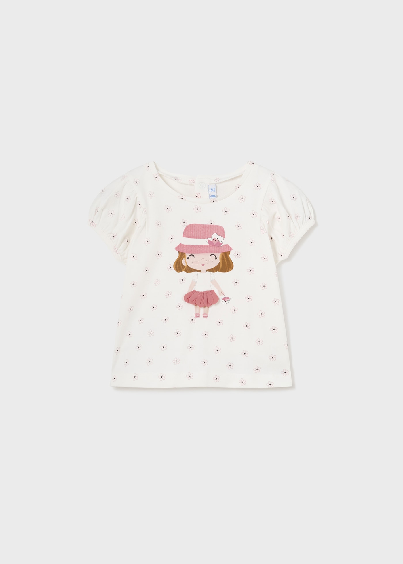 Тениска Better Cotton с щампа кукла за бебе