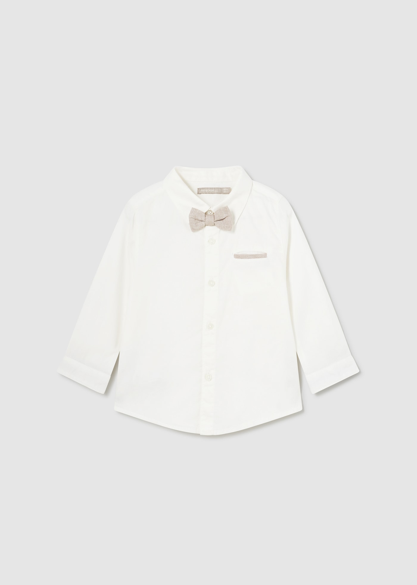 Baby shirt and bow tie Better Cotton