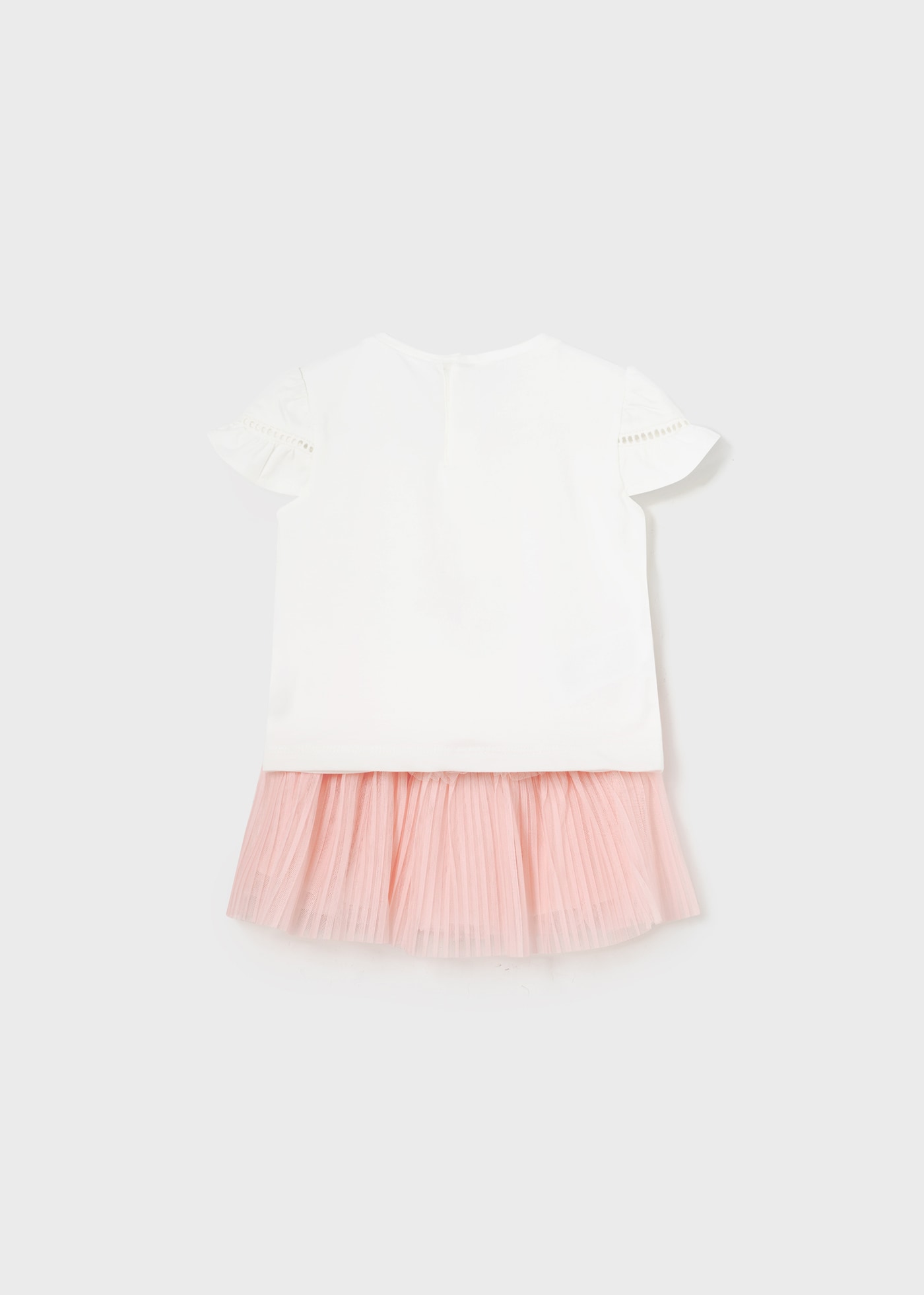 Ensemble 2 pièces jupe en tulle bébé