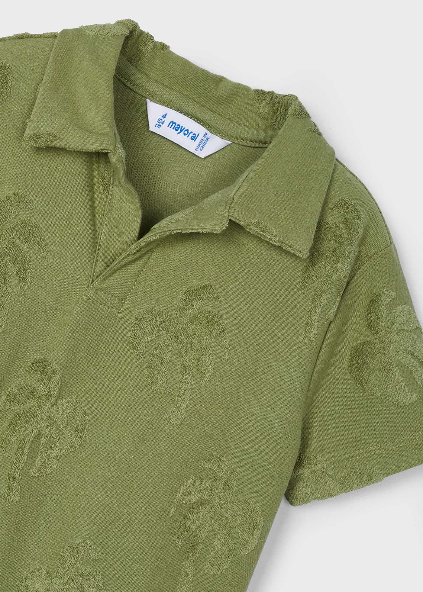 Boy Palm Tree Polo Shirt