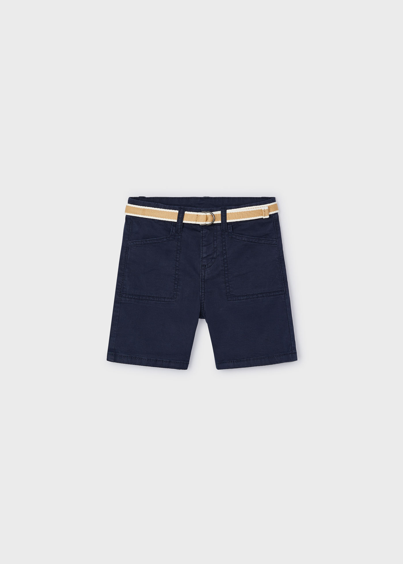 Boy Belted Bermuda Shorts Better Cotton