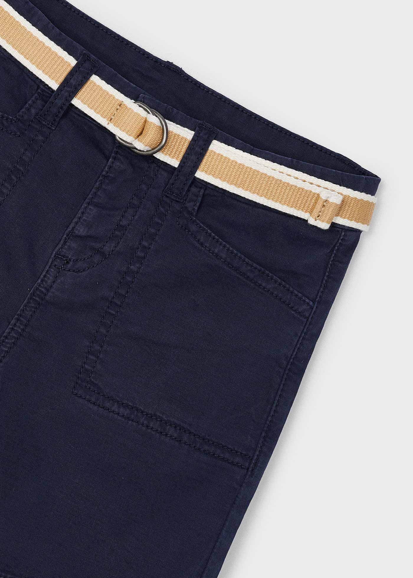 Boy Belted Bermuda Shorts Better Cotton