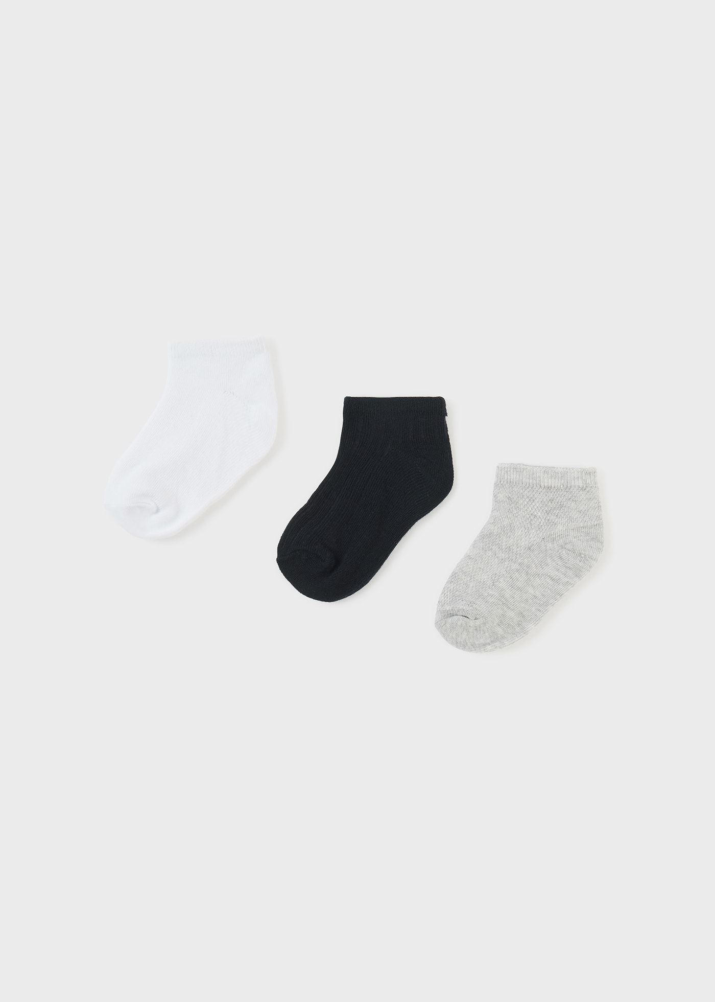 Set 3 sosete bumbac organic bebe