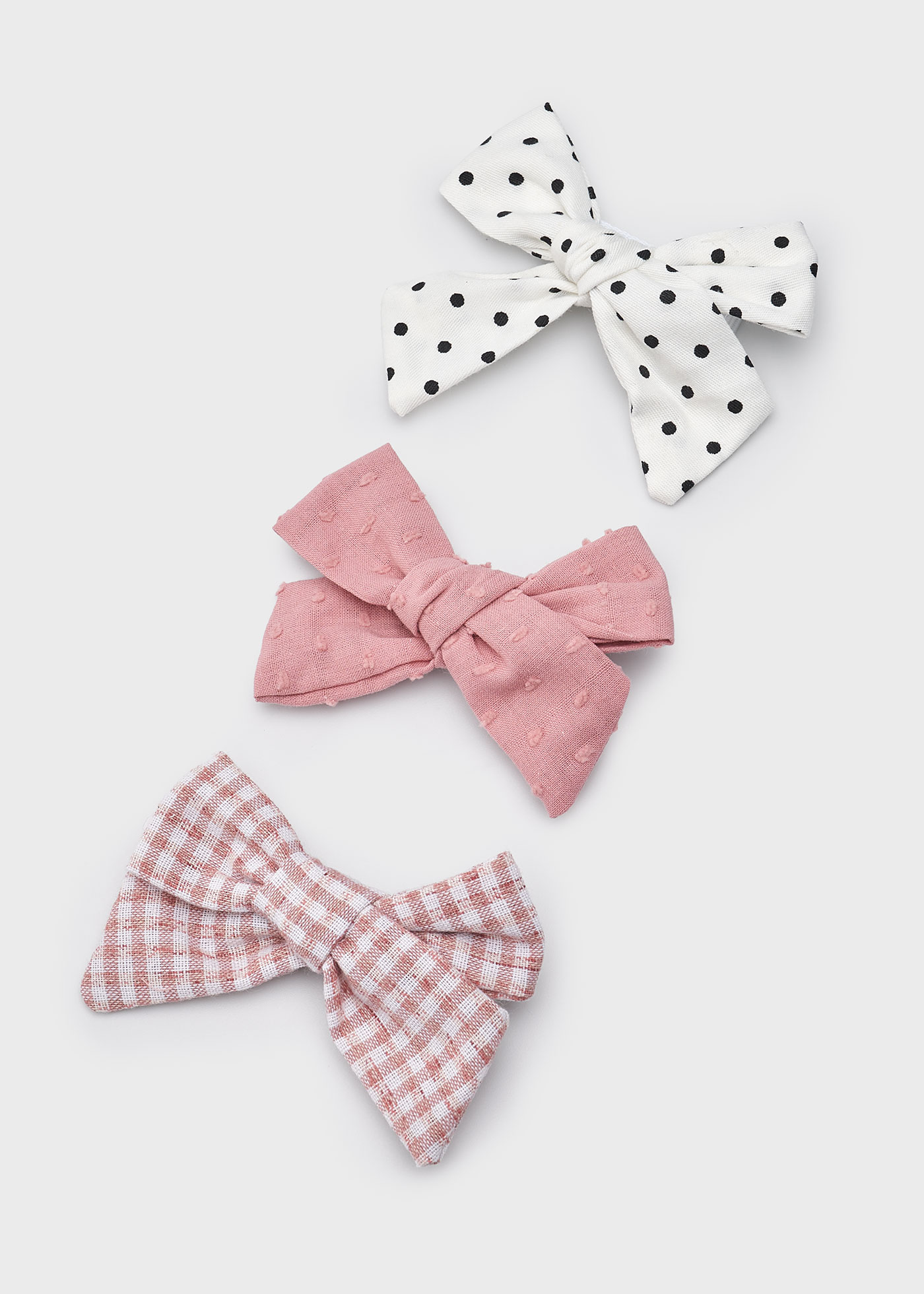 Girl Set of Three Bow Clips